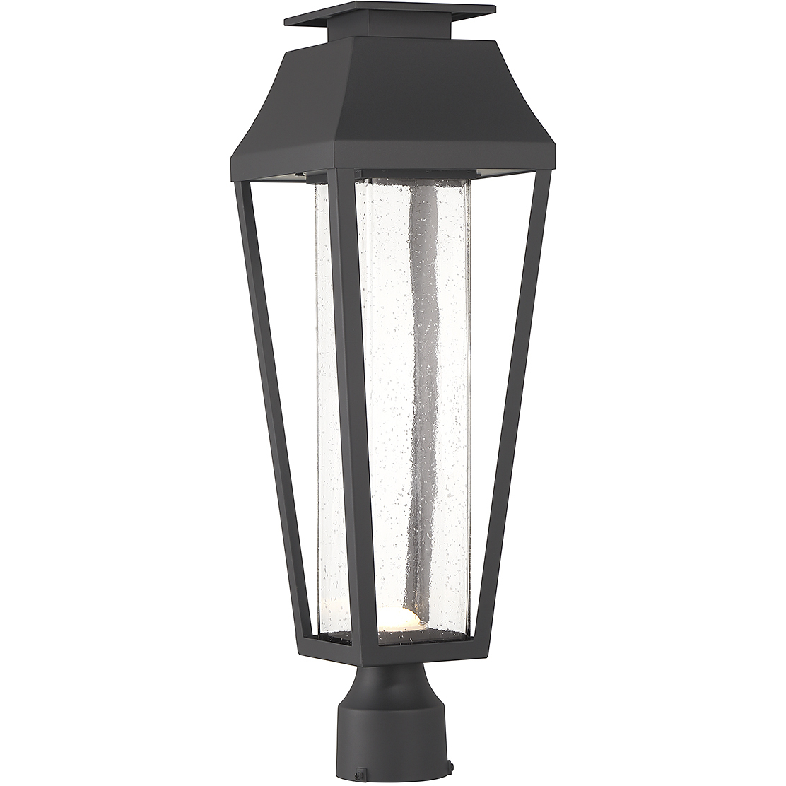 Brookline LED 22.5 inch Black Outdoor Post Lantern