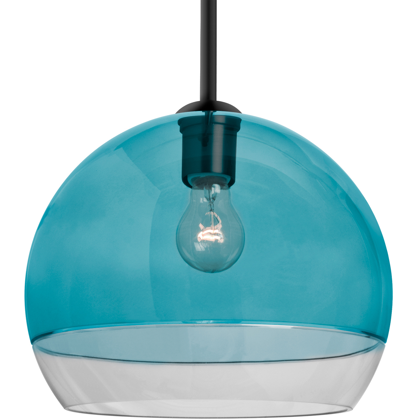 Ally 12 1 Light Black Stem Pendant Ceiling Light