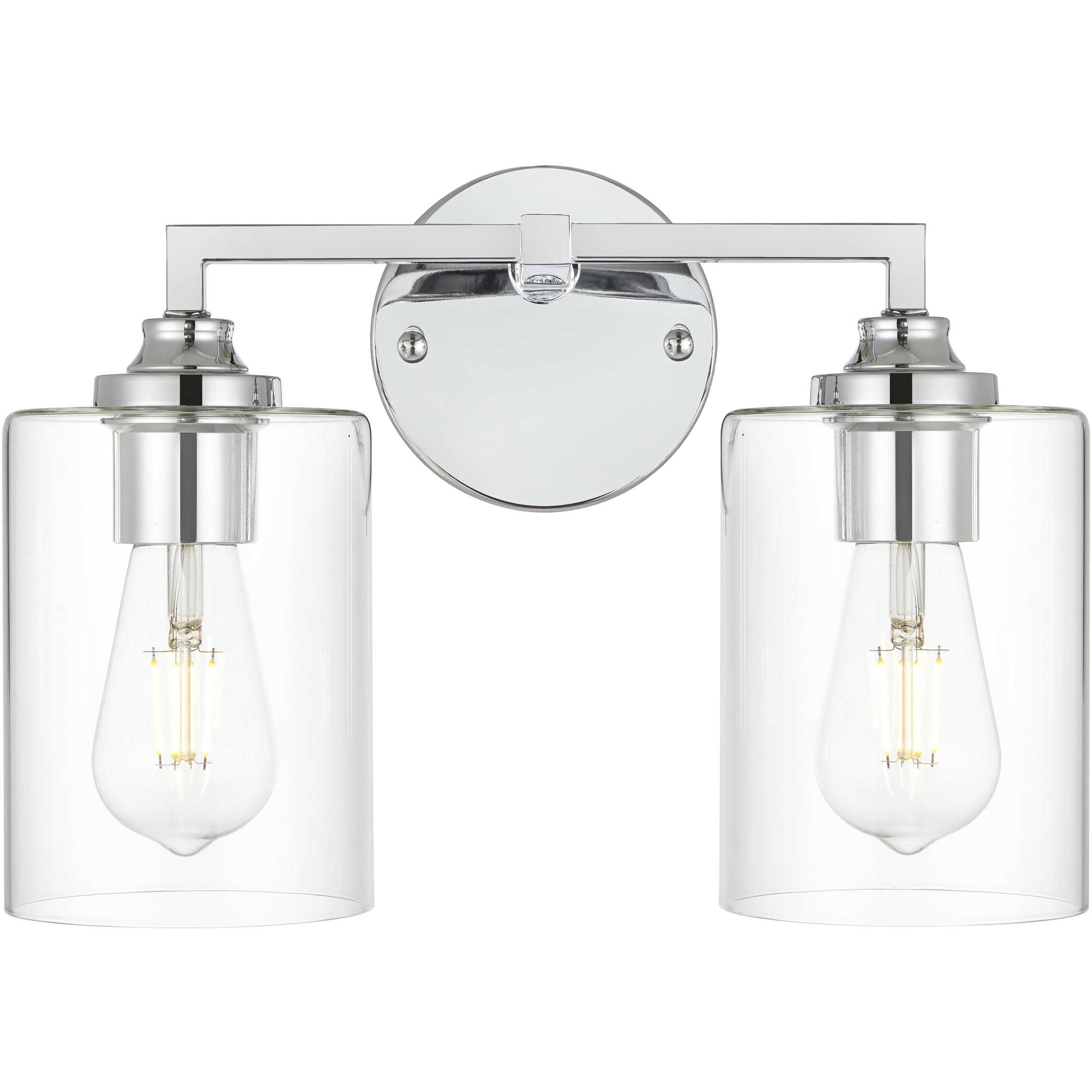 Mayson 2 Light 14 inch Chrome Bath Sconce Wall Light