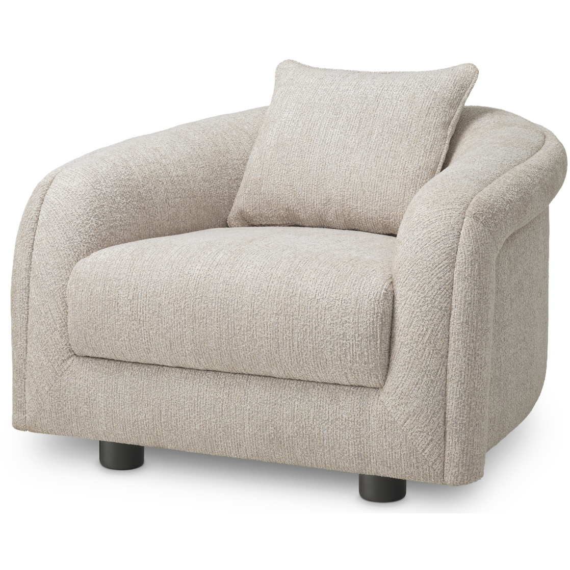 Avenza Greyfort Light Grey Armchair