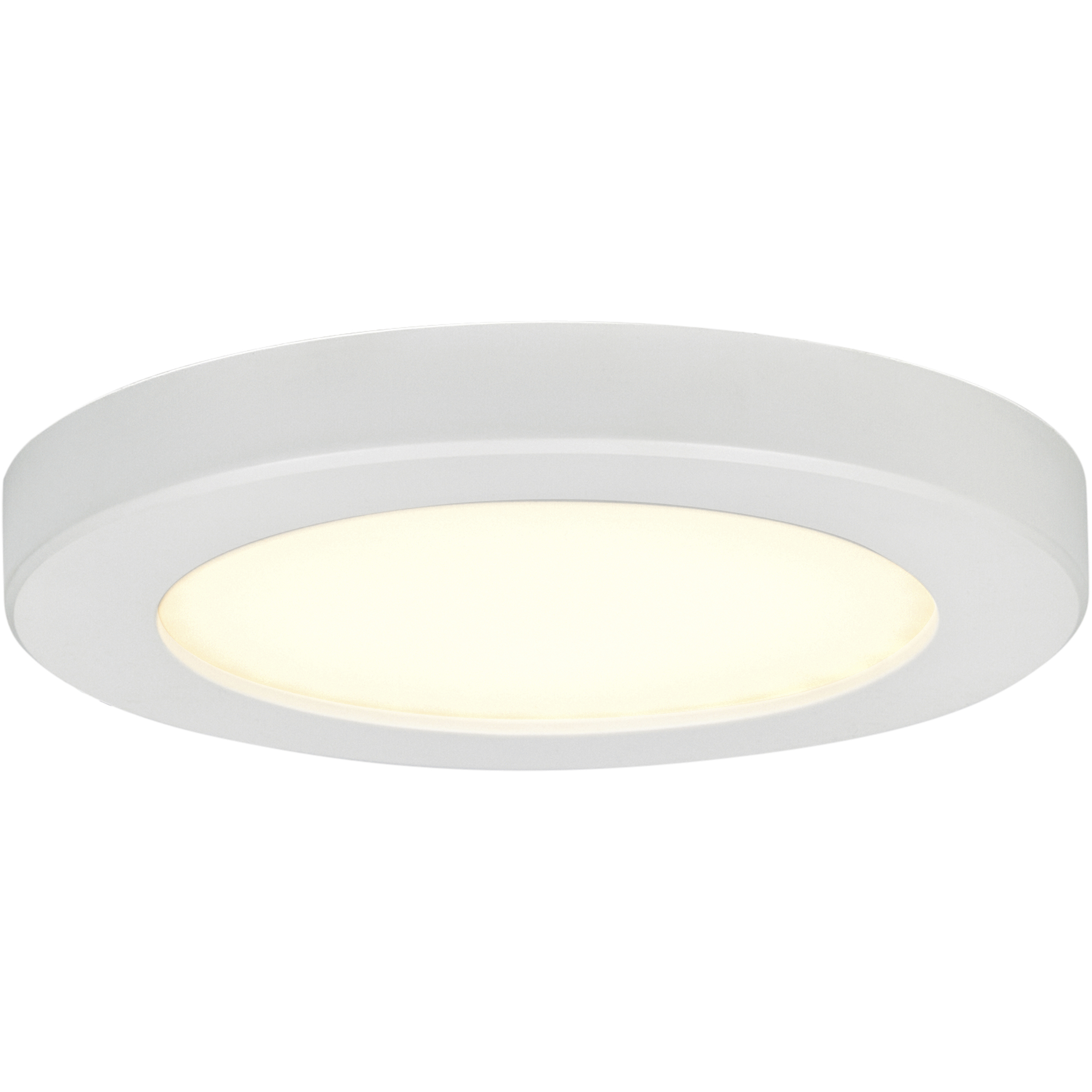 Slim LED 7 inch White Flush Mount Ceiling Light