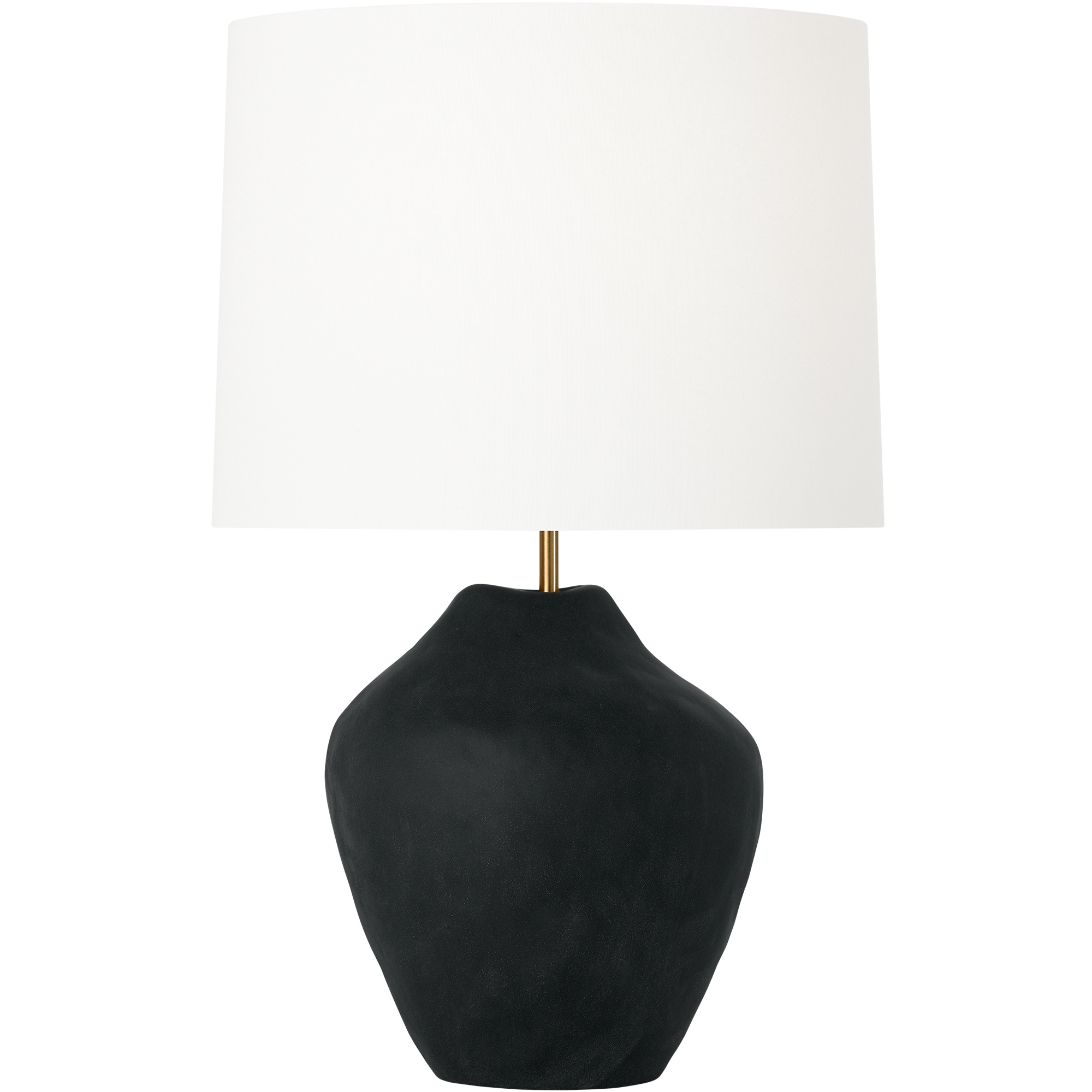 Hable Cadley 26.25 inch 9 watt Rough Black Ceramic Table Lamp Portable Light