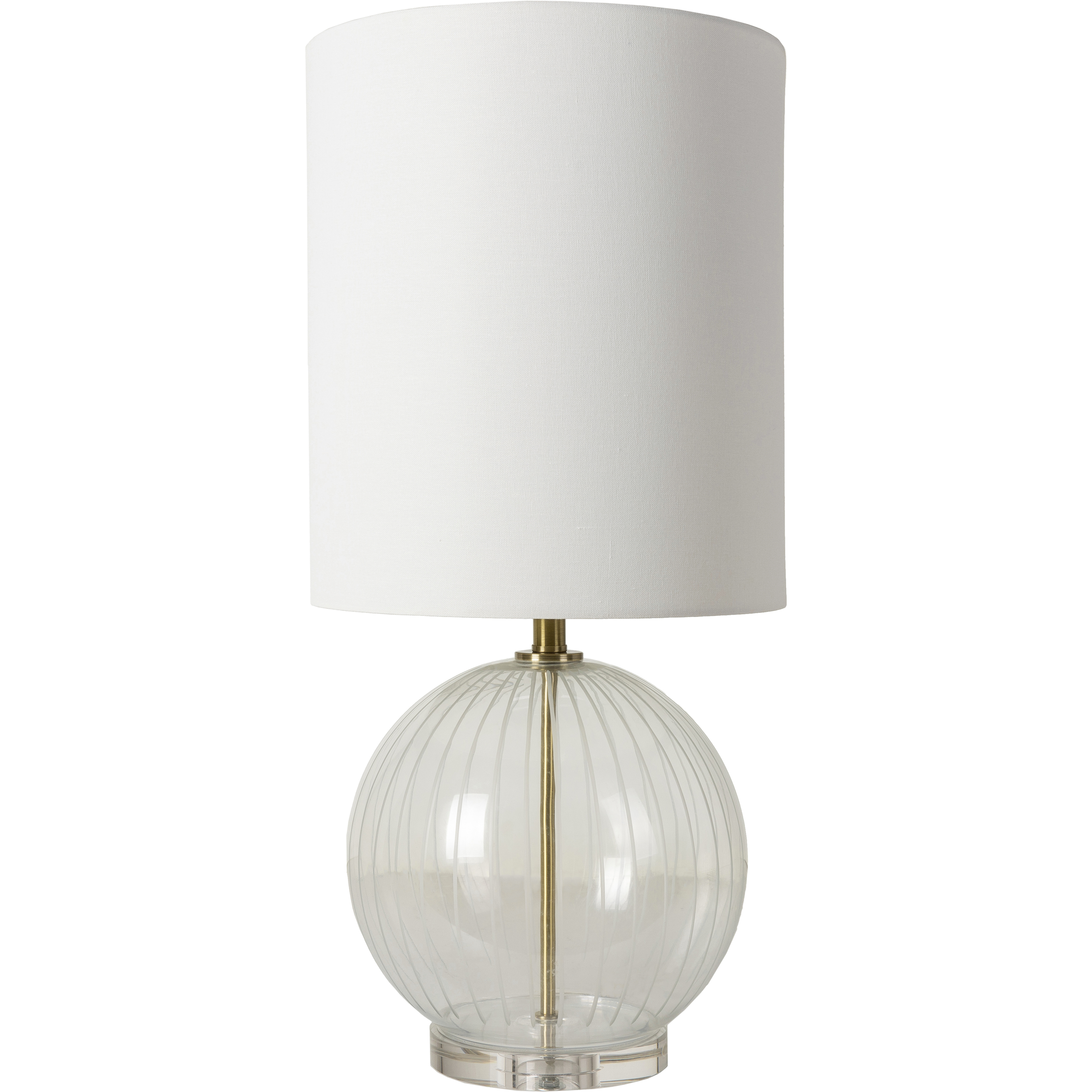 Beltching 30 inch 150 watt Clear Table Lamp Portable Light