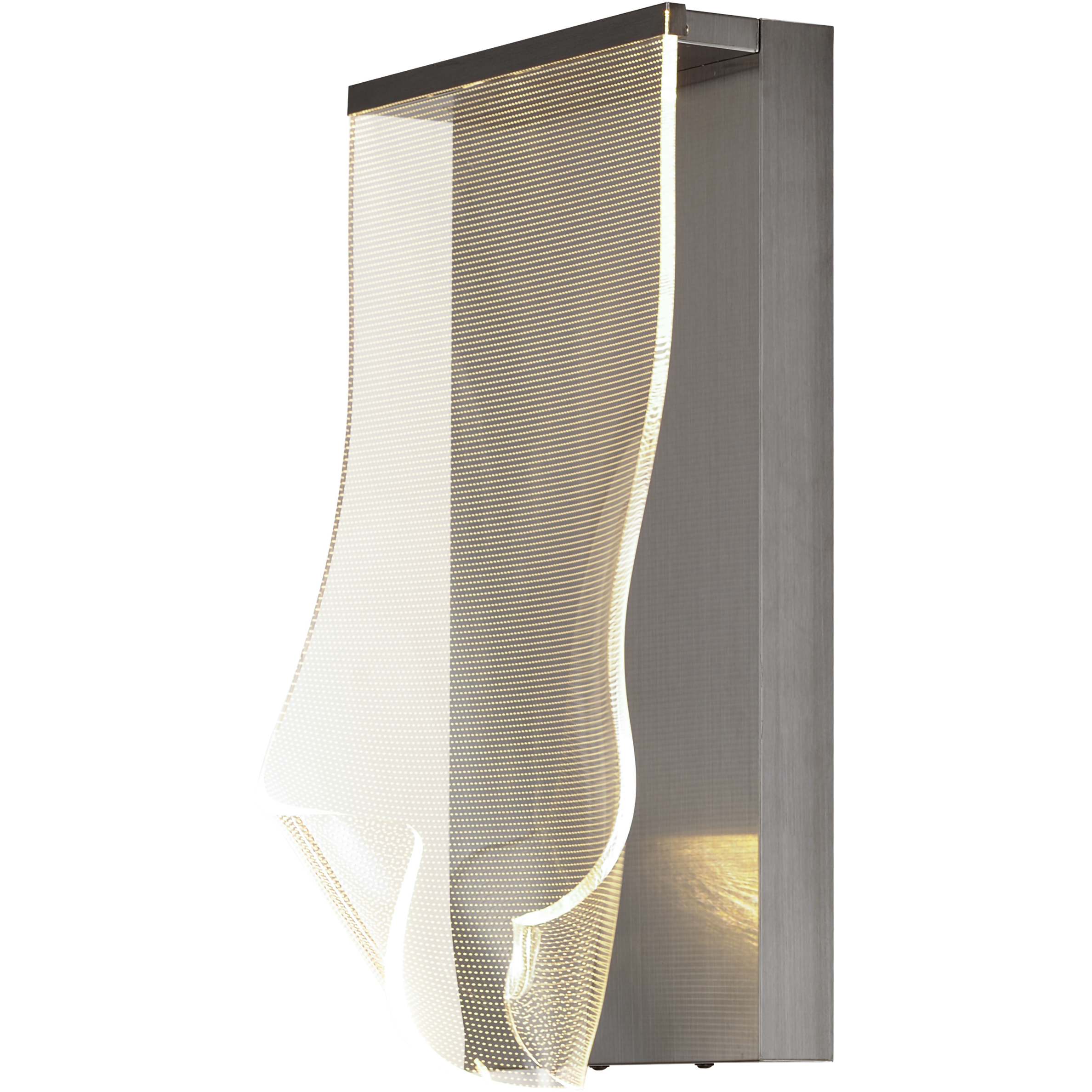 Rinkle LED 9.5 inch Brushed Gunmetal Wall Sconce Wall Light