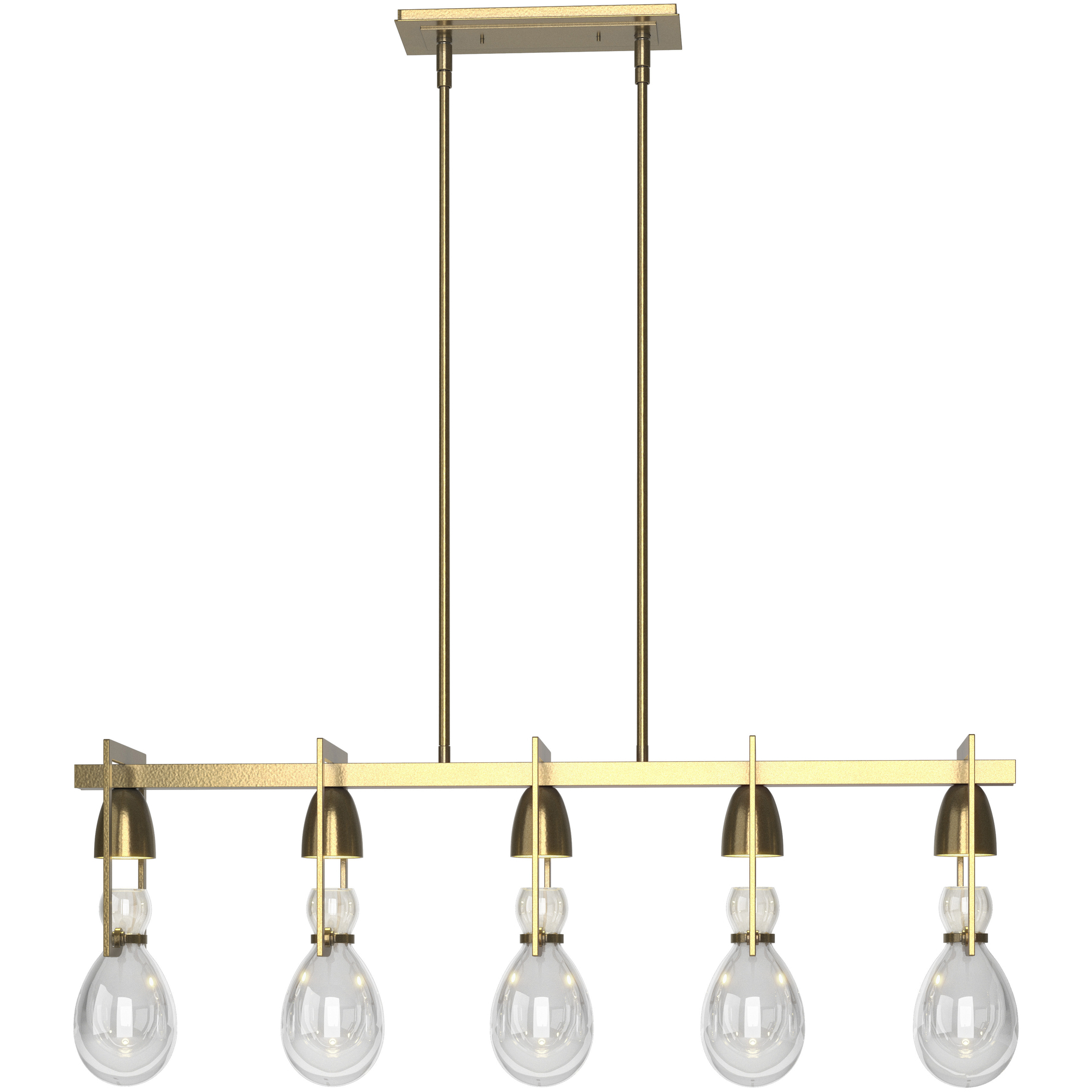 Apothecary 5 Light 40.5 inch White Pendant Ceiling Light