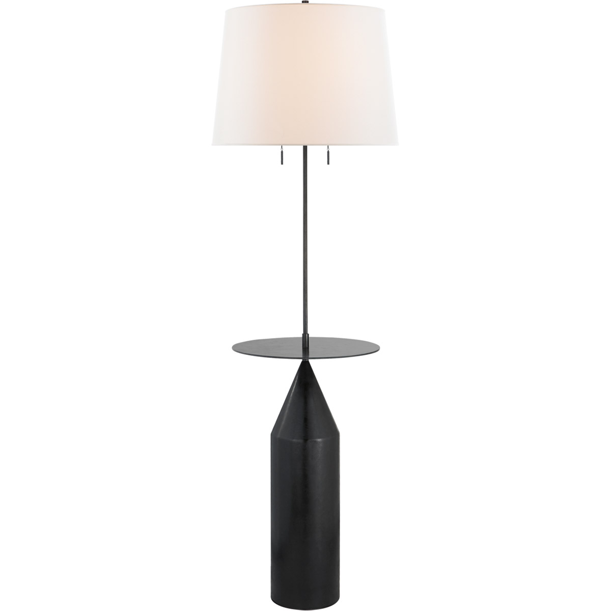 Kelly Wearstler Zephyr 63 inch 60 watt Aged Iron Floor Light Portable Light, Large