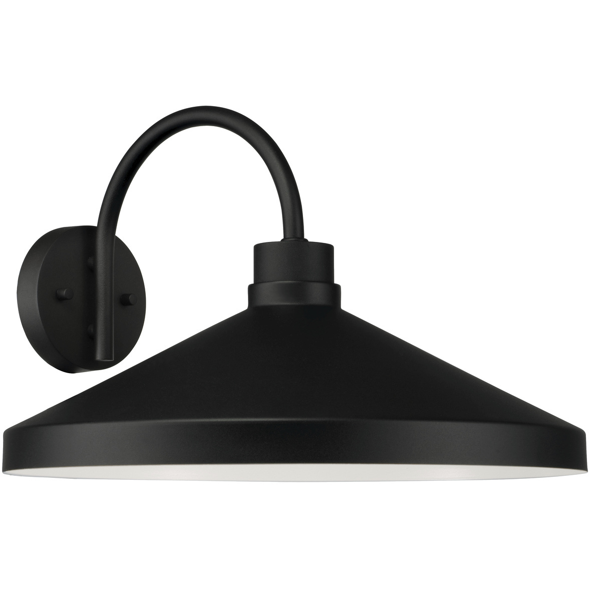 Lofton 1 Light 11.5 inch Black Outdoor Wall Lantern