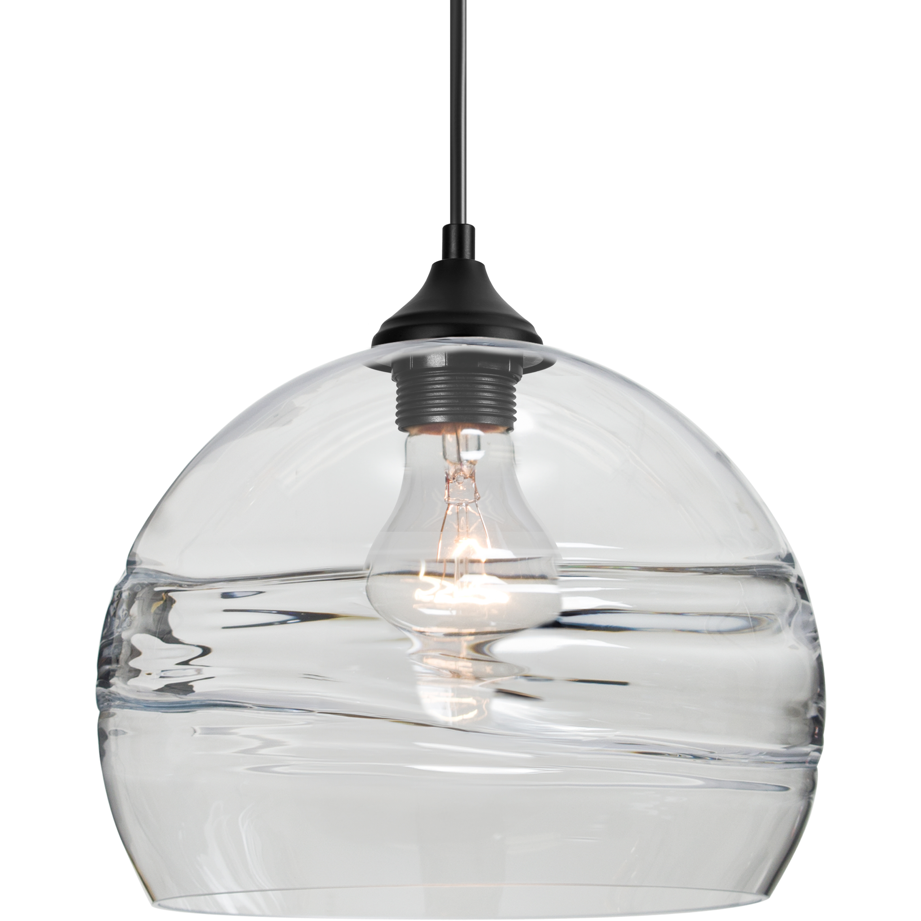 Spirit 10 1 Light Black Outdoor Pendant
