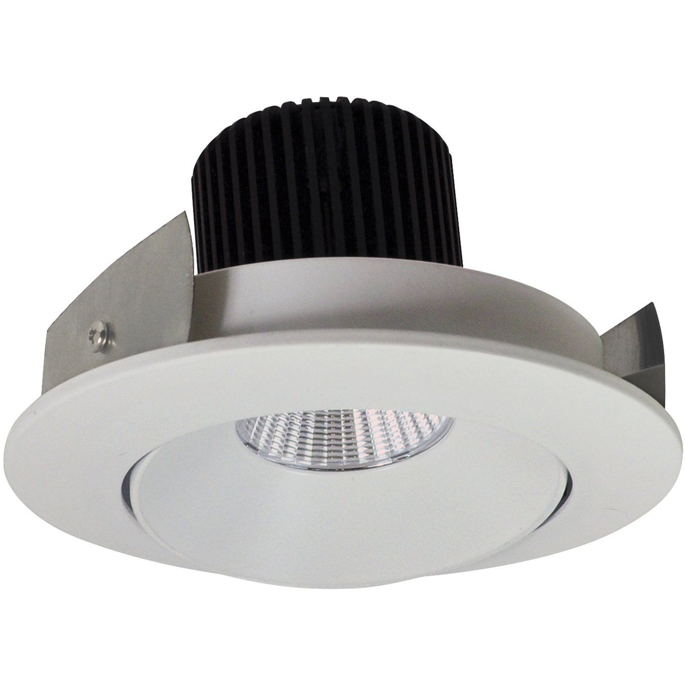 Iolite White with White Recessed Light in 3000K, 1000, Round Cone Regress