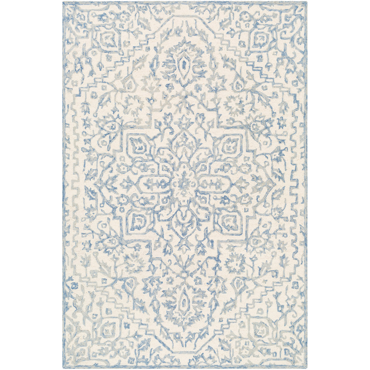 Kadenza 36 X 24 inch Denim Rug, Rectangle