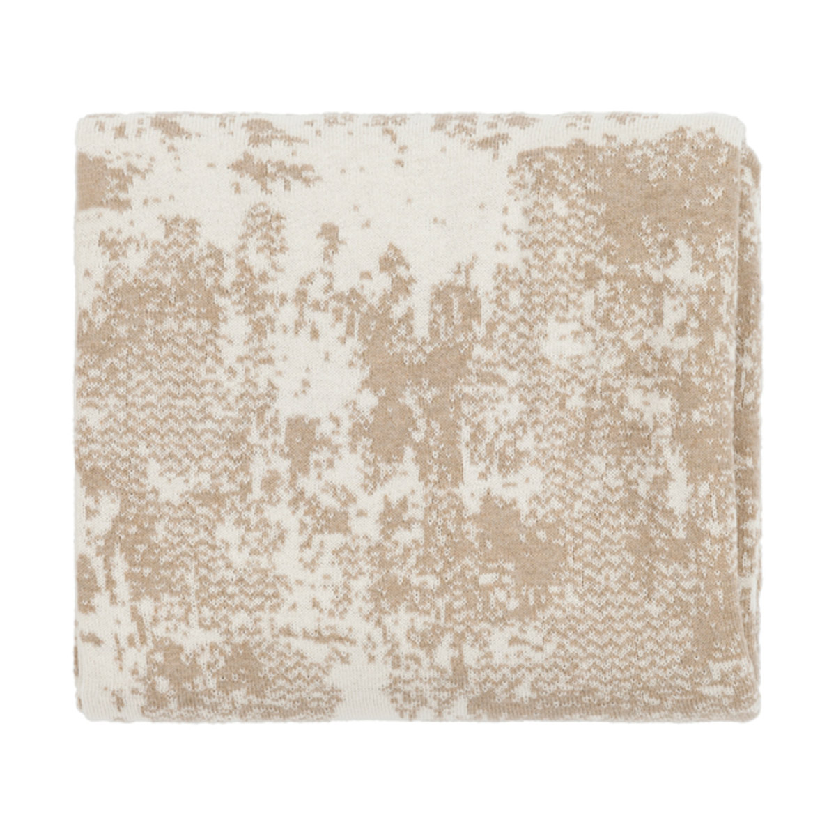 Stefan 60 X 50 inch Tan/Ivory Throws, Rectangle