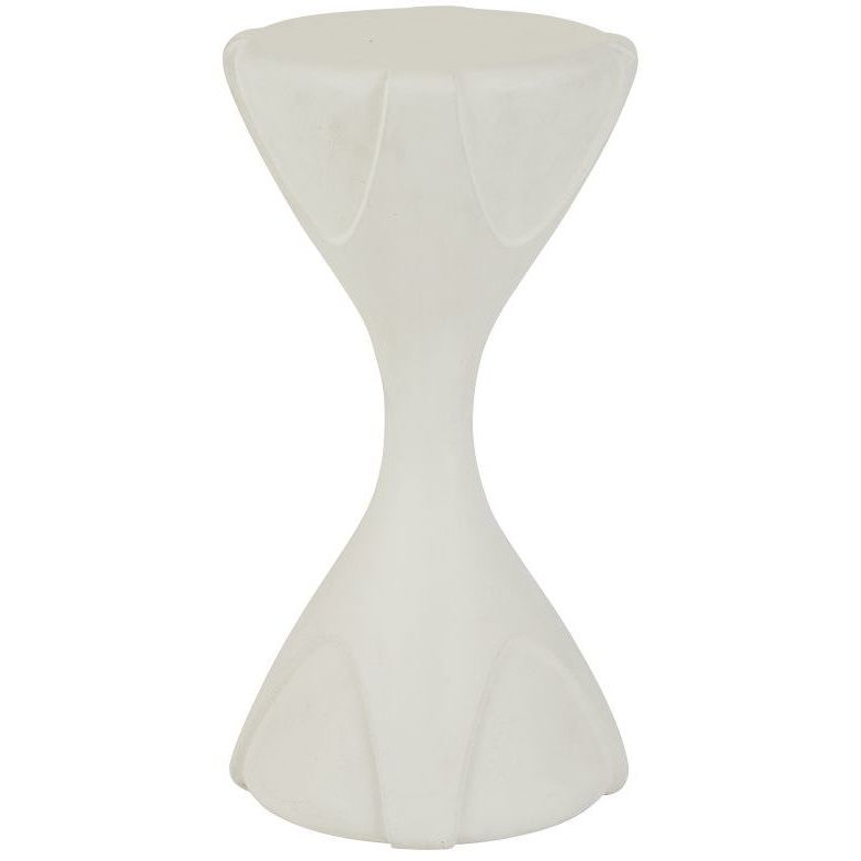 Dewey 11.5 inch Ivory Outdoor Accent Table