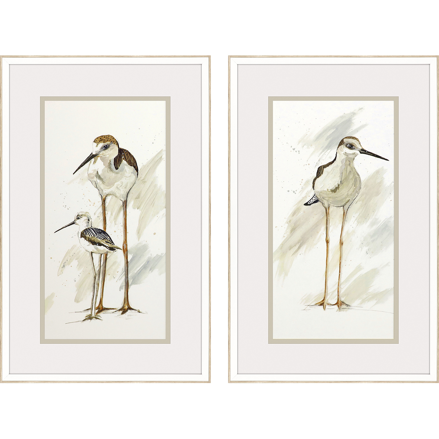 Animals Beige and Brown and Neutral Framed Art