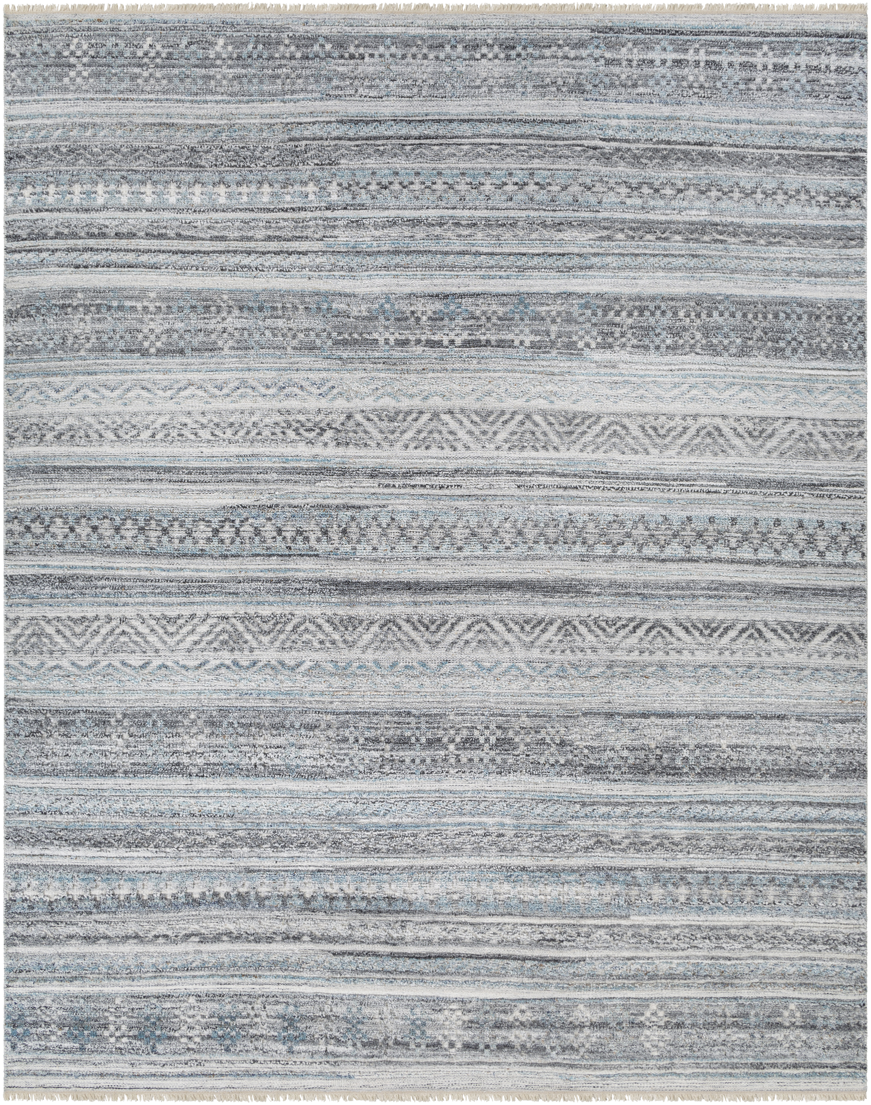 Pompei 144 X 108 inch Pewter Rug, Rectangle