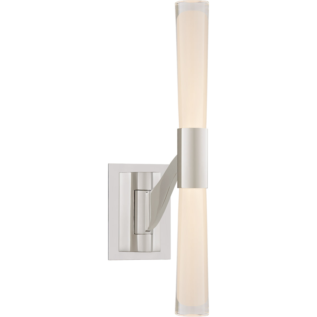 AERIN Brenta 6.5 inch 9 watt Polished Nickel Single Articulating Sconce Wall Light