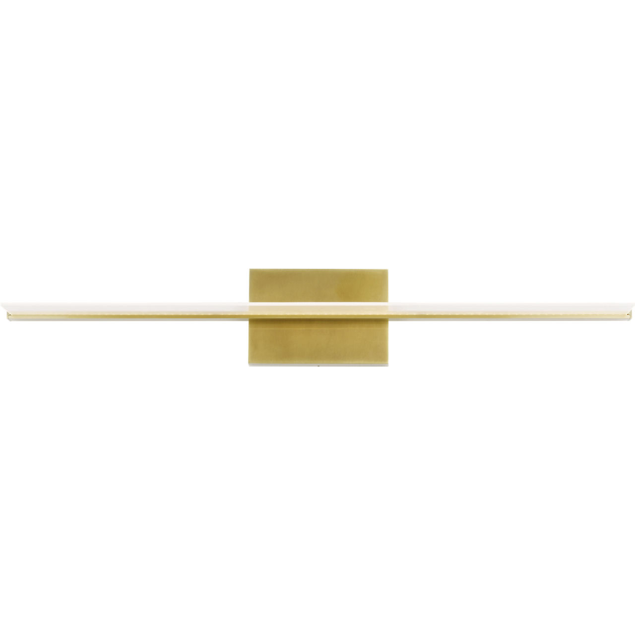 Sean Lavin Span LED 35.3 inch Plated Brass Bath Light Wall Light in LED 90 CRI 3000K 120V, Direct/Indirect, Integrated LED