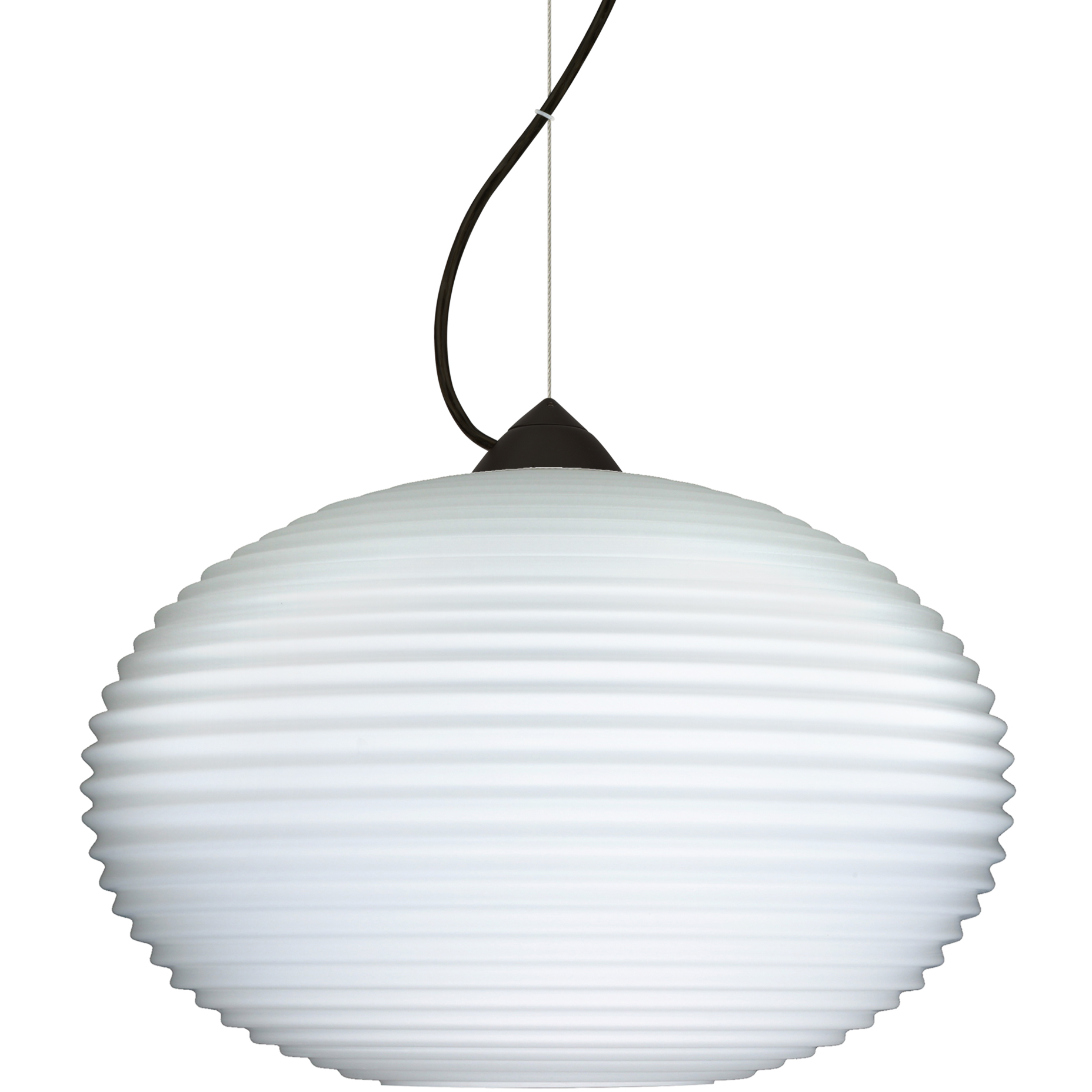 Pape 12 LED Black Cord Pendant Ceiling Light
