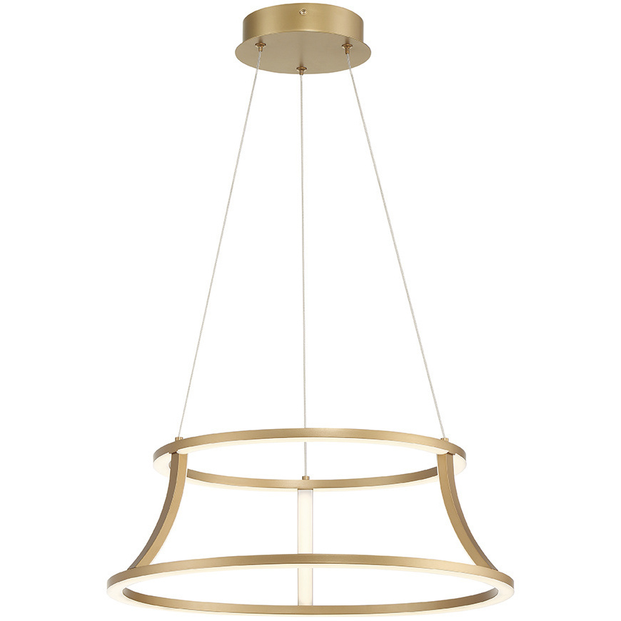 Cadoux LED 20 inch Gold Chandelier Ceiling Light