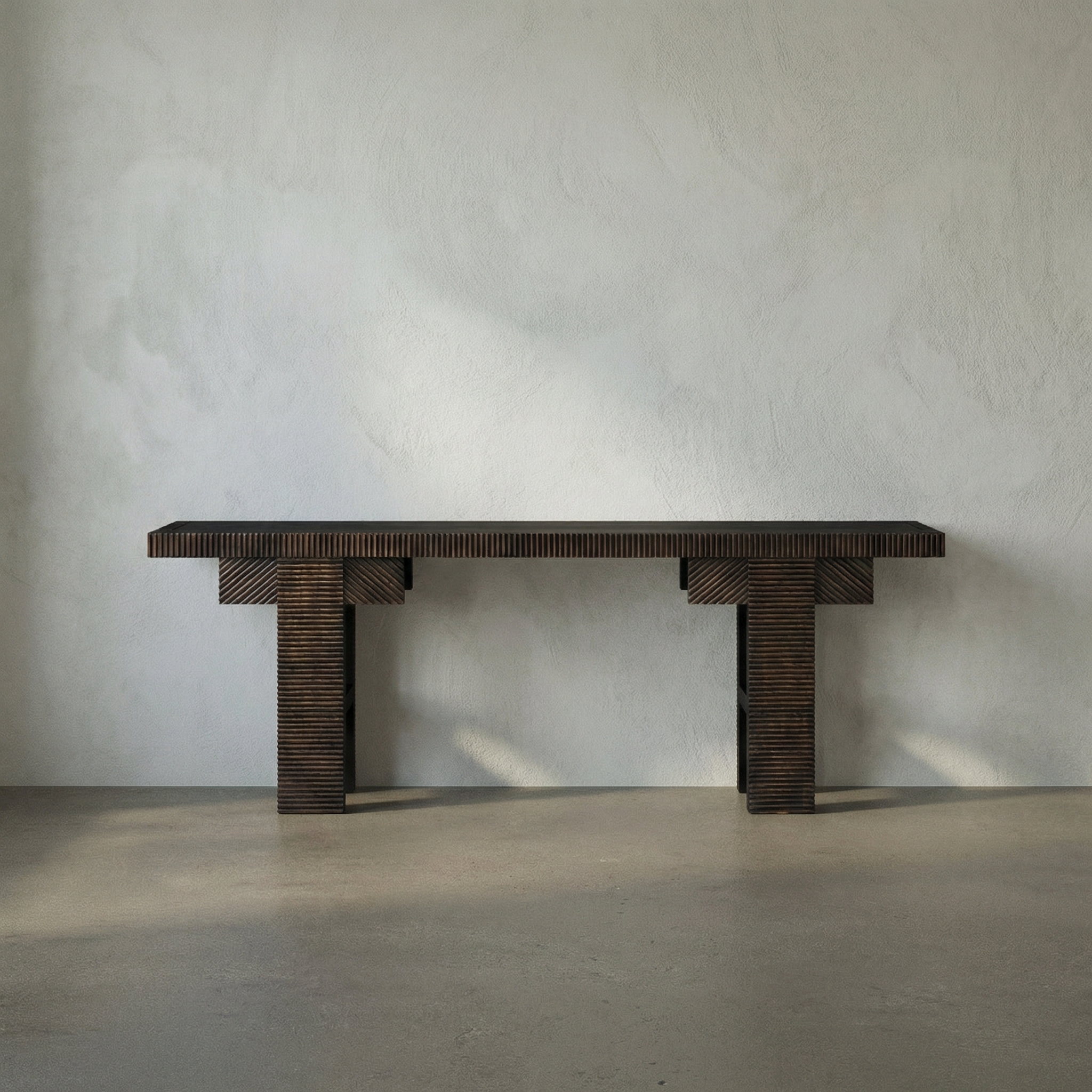 Nabu 82 X 17 inch Hand Rubbed Black Console