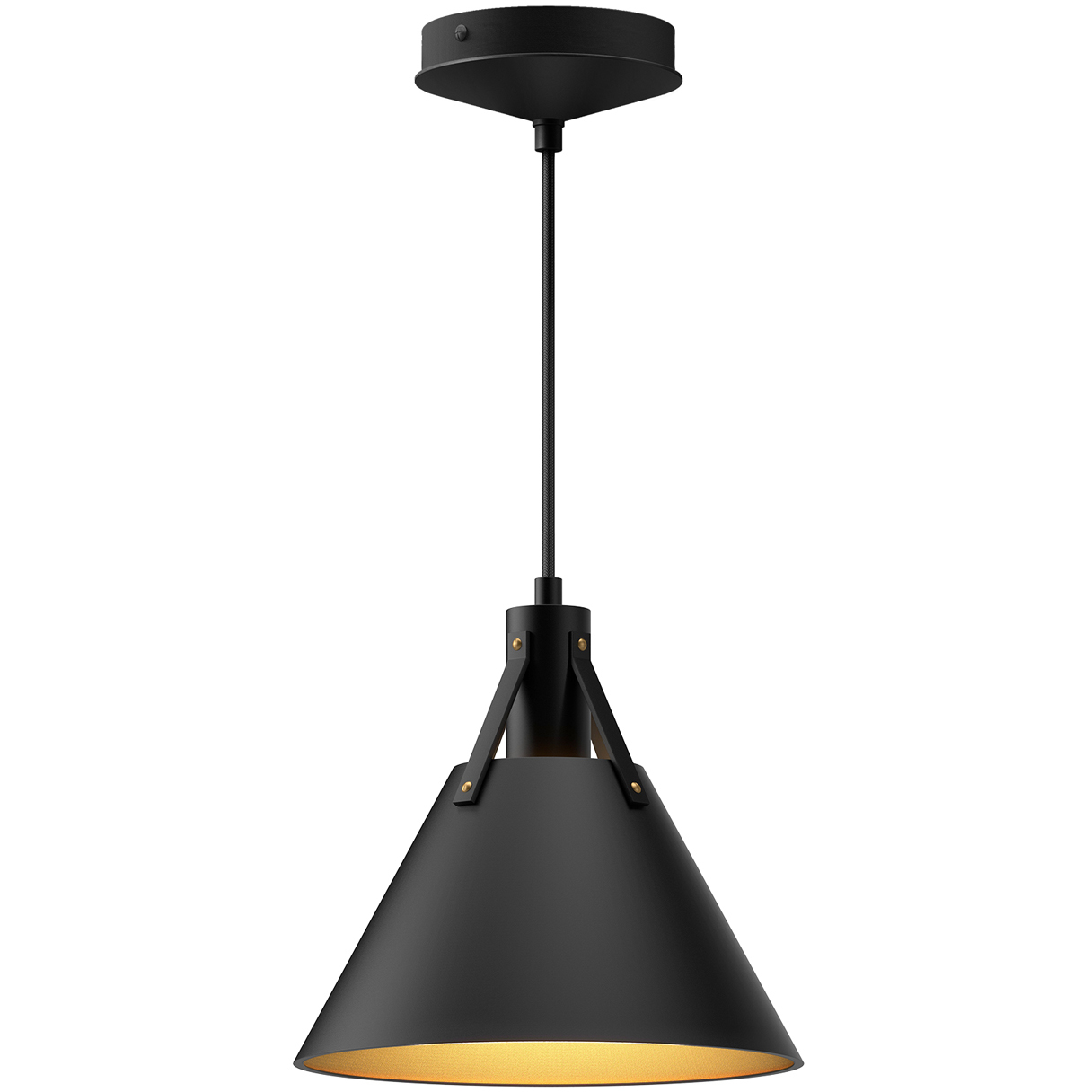 Alora Mood Archer 1 Light 9.5 inch Matte Black Pendant Ceiling Light