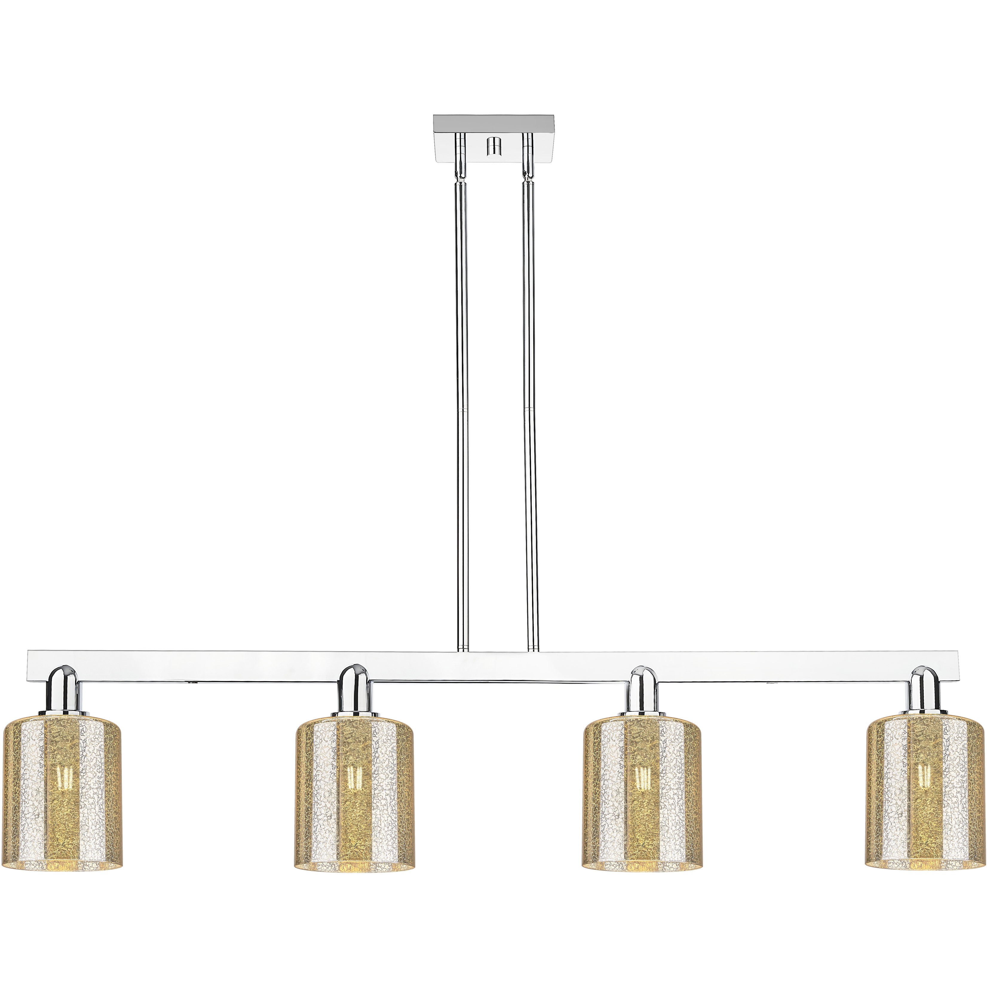Arcadia Cobbleskill Island Light Ceiling Light in Mercury