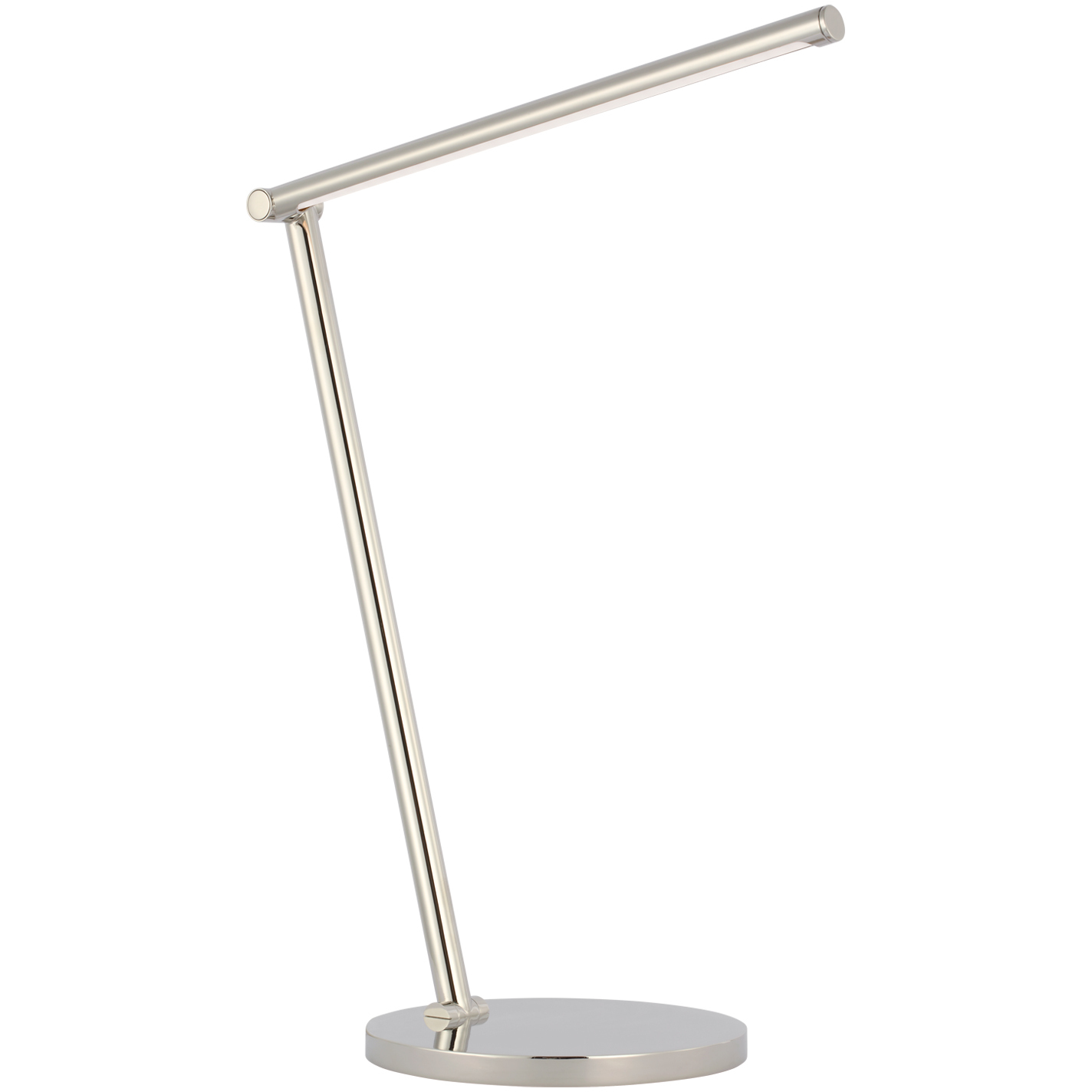 Kelly Wearstler Cona 18.5 inch 9 watt Polished Nickel Desk Lamp Portable Light