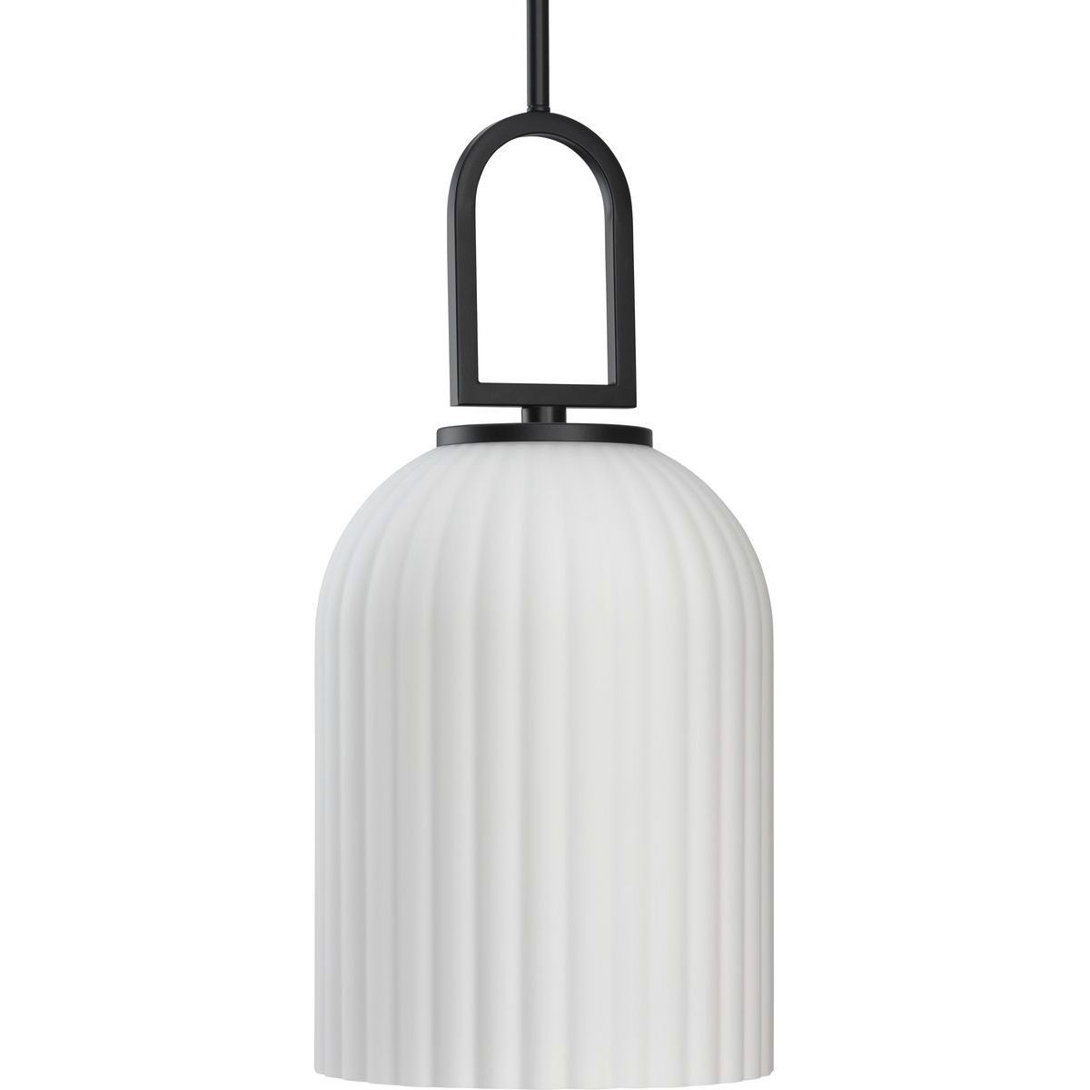 Stanza 1 Light 10.25 inch Matte Black Pendant Ceiling Light