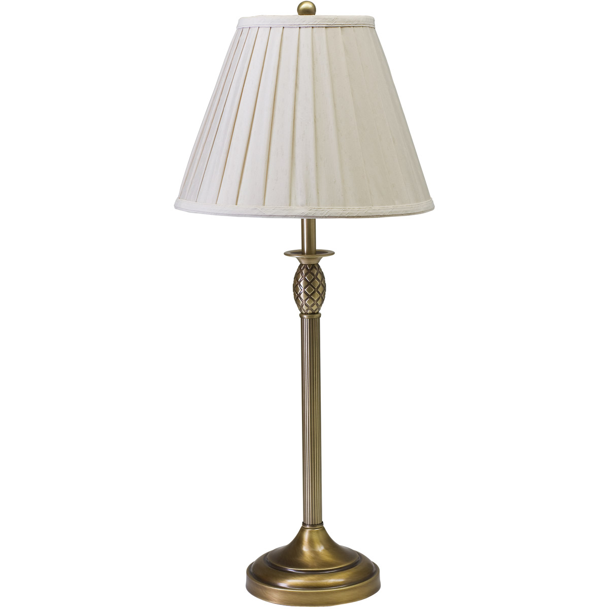 Vergennes 30 inch 100 watt Antique Brass Table Lamp Portable Light
