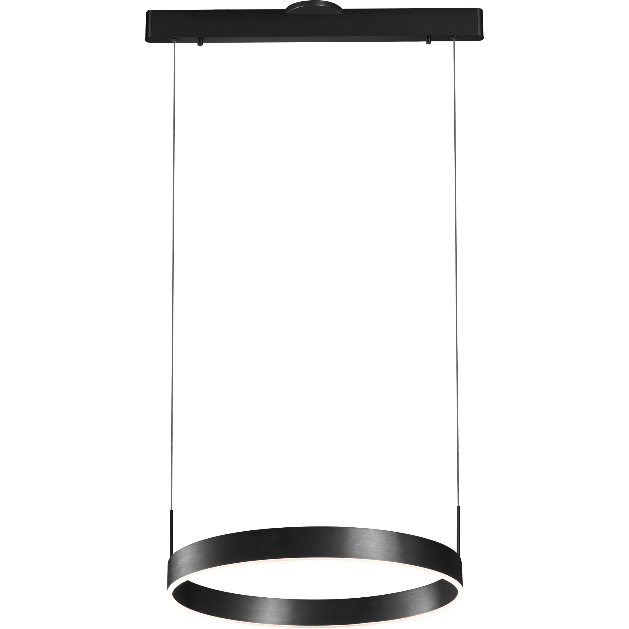 Prometheus 22 inch Satin Dark Gray Pendant Ceiling Light