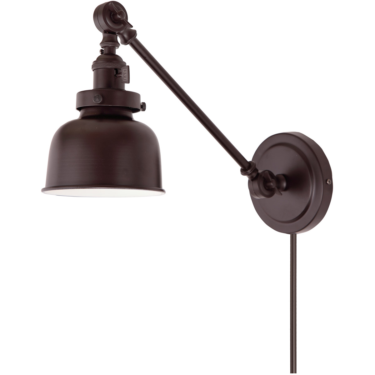 Soho 21 inch 100 watt Oil Rubbed Bronze Swing Arm Wall Sconce Wall Light