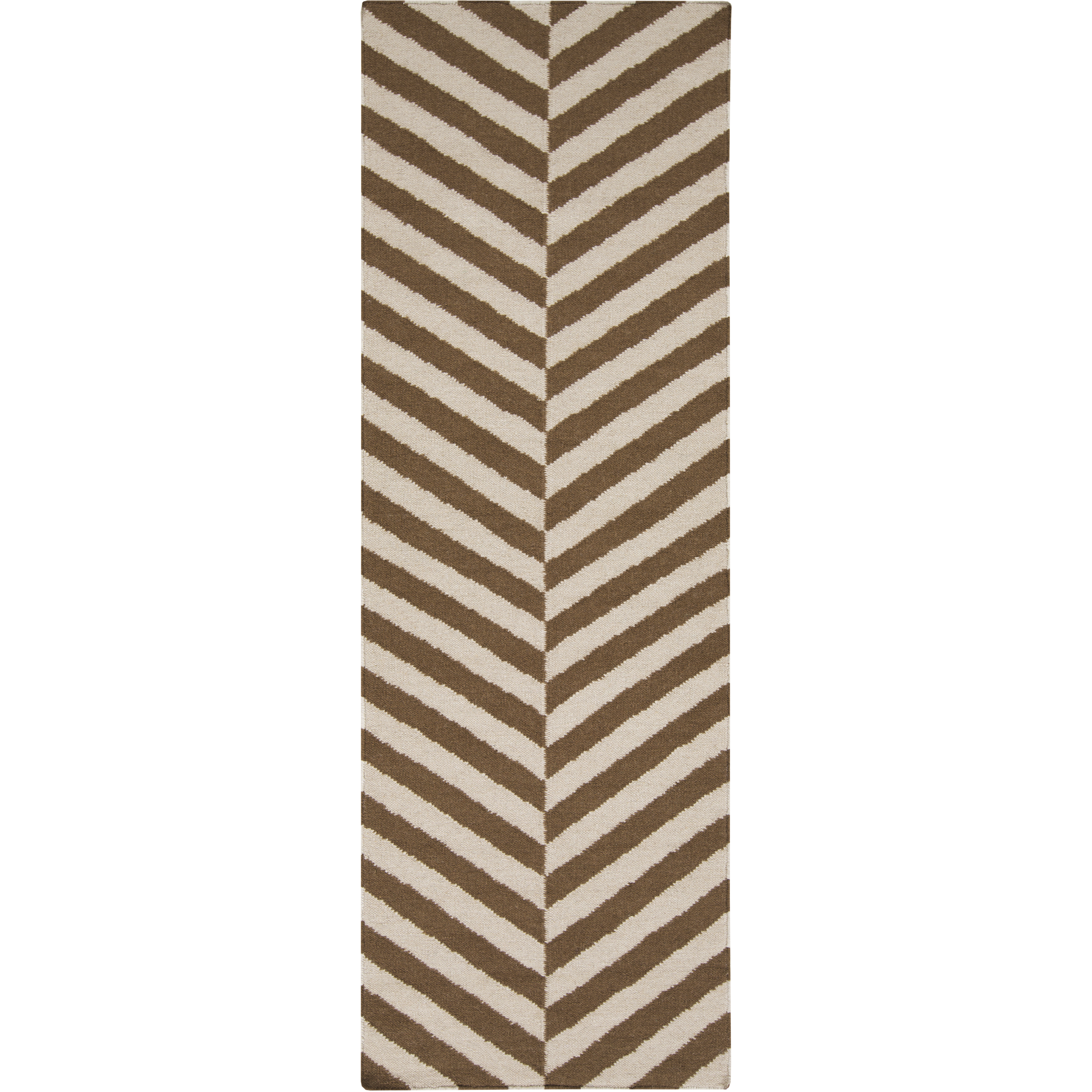 Frontier 96 X 30 inch Camel, Cream Rug