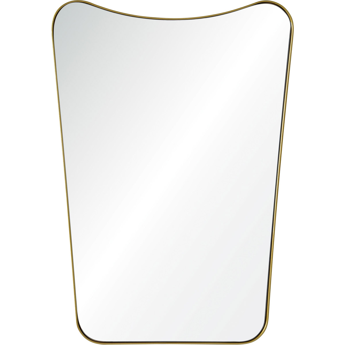 Tufa 28 X 20 inch Gold Powder Coated Wall Mirror