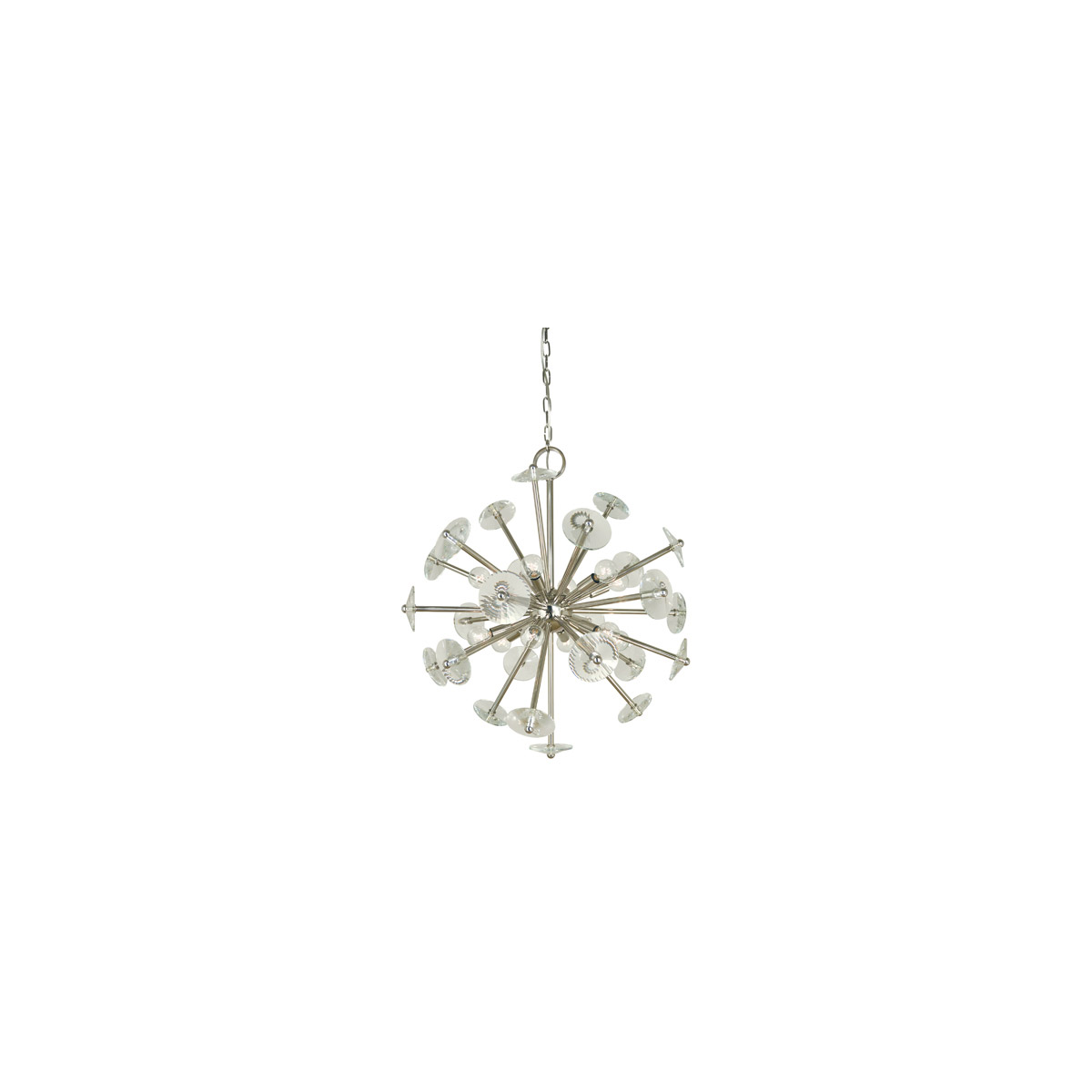 Apogee 12 Light 26 inch Polished Nickel Dining Chandelier Ceiling Light