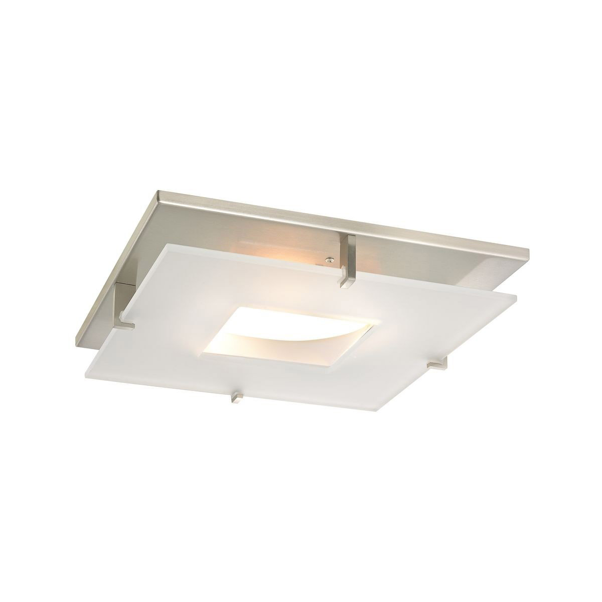 Plaza Satin Nickel 11 inch Recessed Light Shade