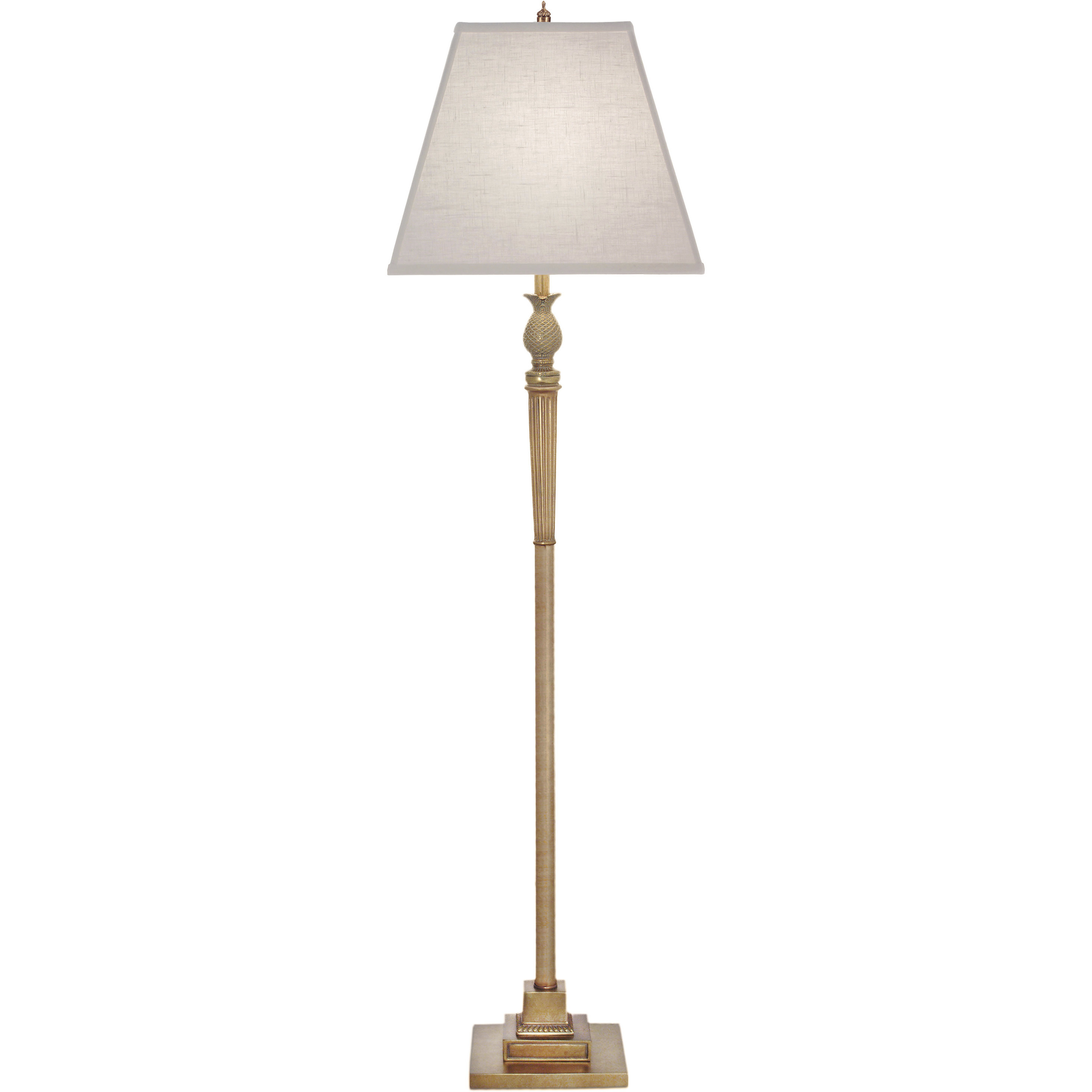 Ellie 63 inch 150 watt Polished Honey Brass Floor Lamp Portable Light