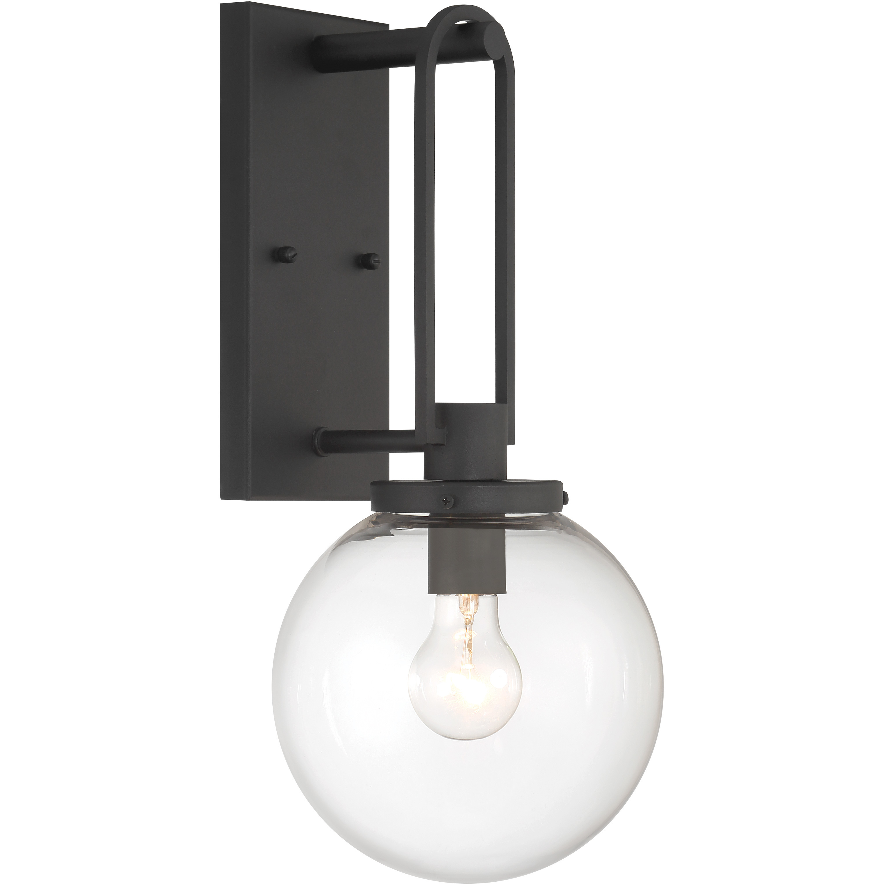 Wenston Outdoor Wall Mount in Sand Coal, Great Outdoors