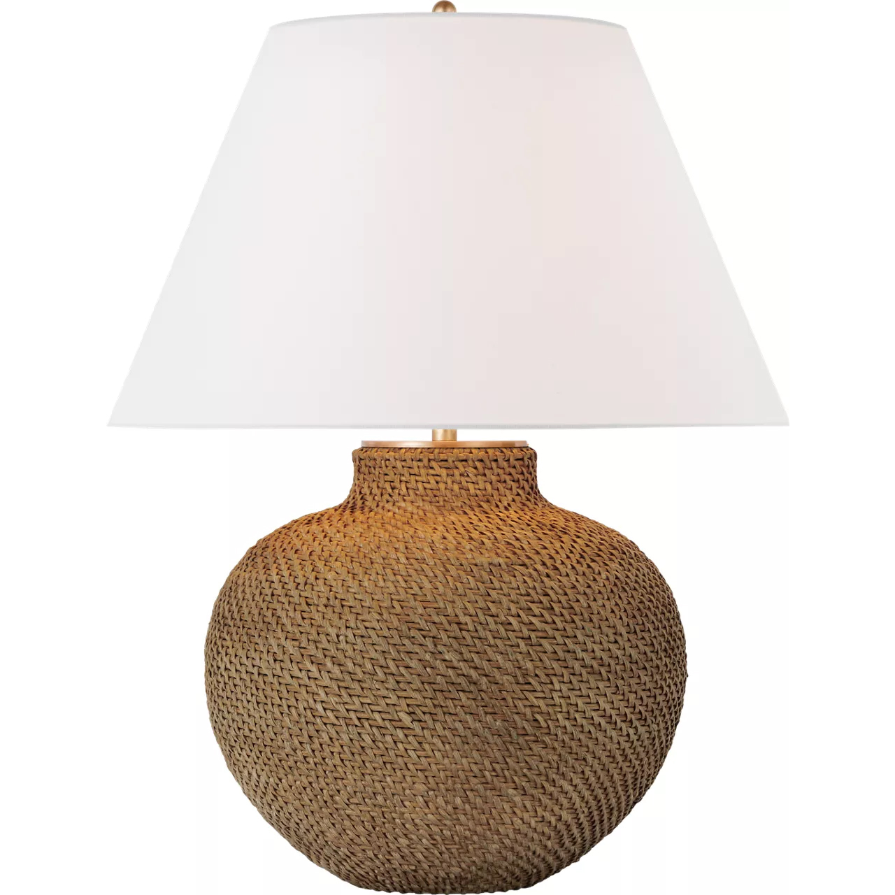 Visual Comfort Signature Collection Marie Flanigan Avedon 28.75 inch 15 watt Natural Rattan Table Lamp Portable Light, Medium MF3001NRT-L - Open Box