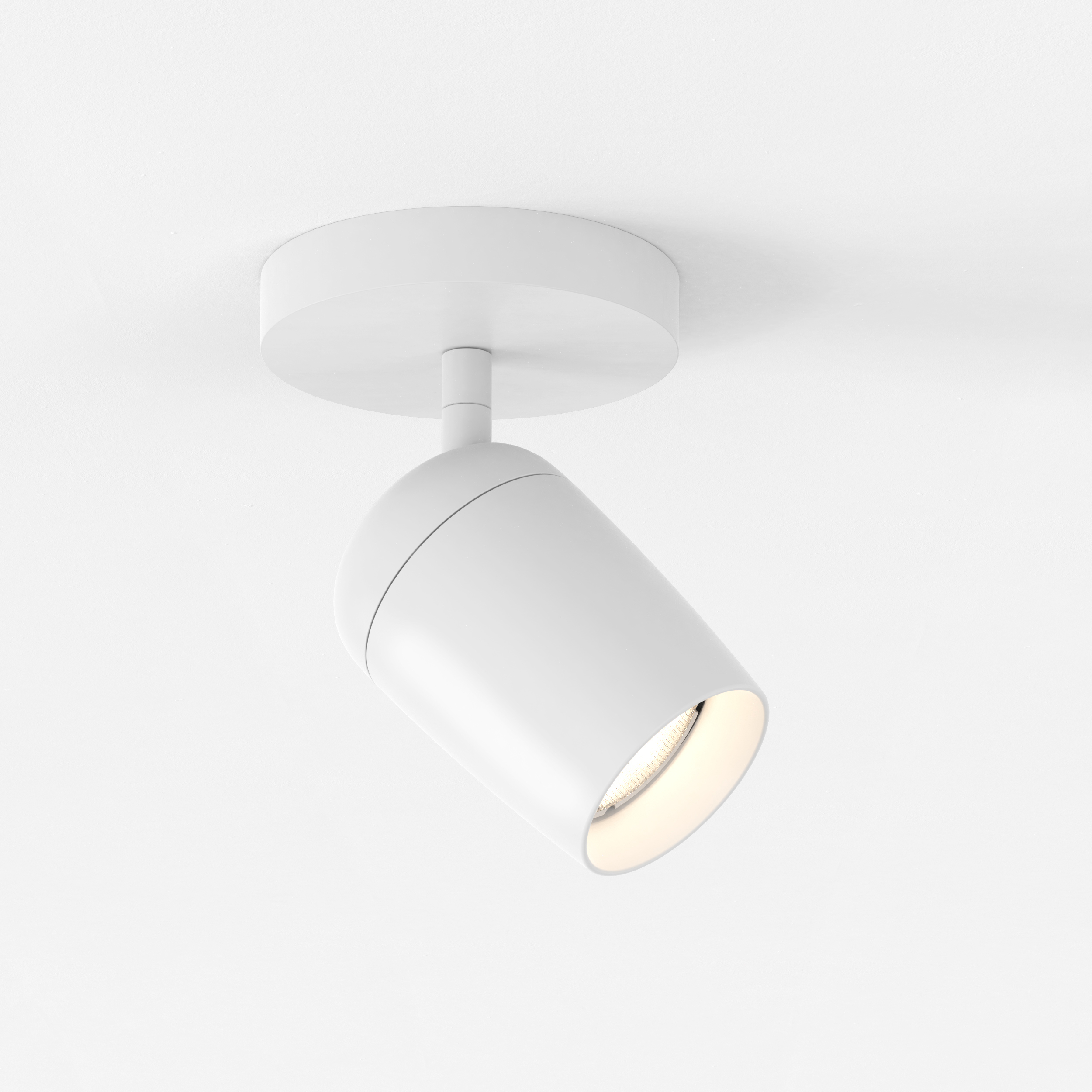 Koto Matte White 1 Light Interior Spotlight