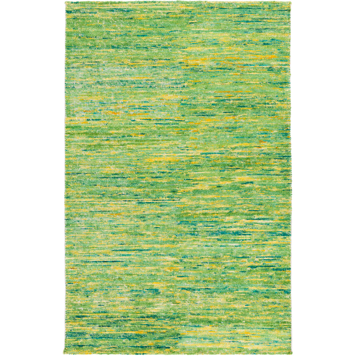 Bazaar 36 X 24 inch Lime, Bright Yellow, Dark Green, Mustard Rug