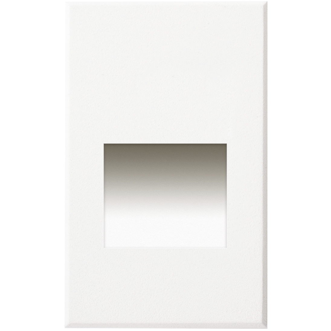 Sonic LED 5 inch White Exterior Wall/Step Light