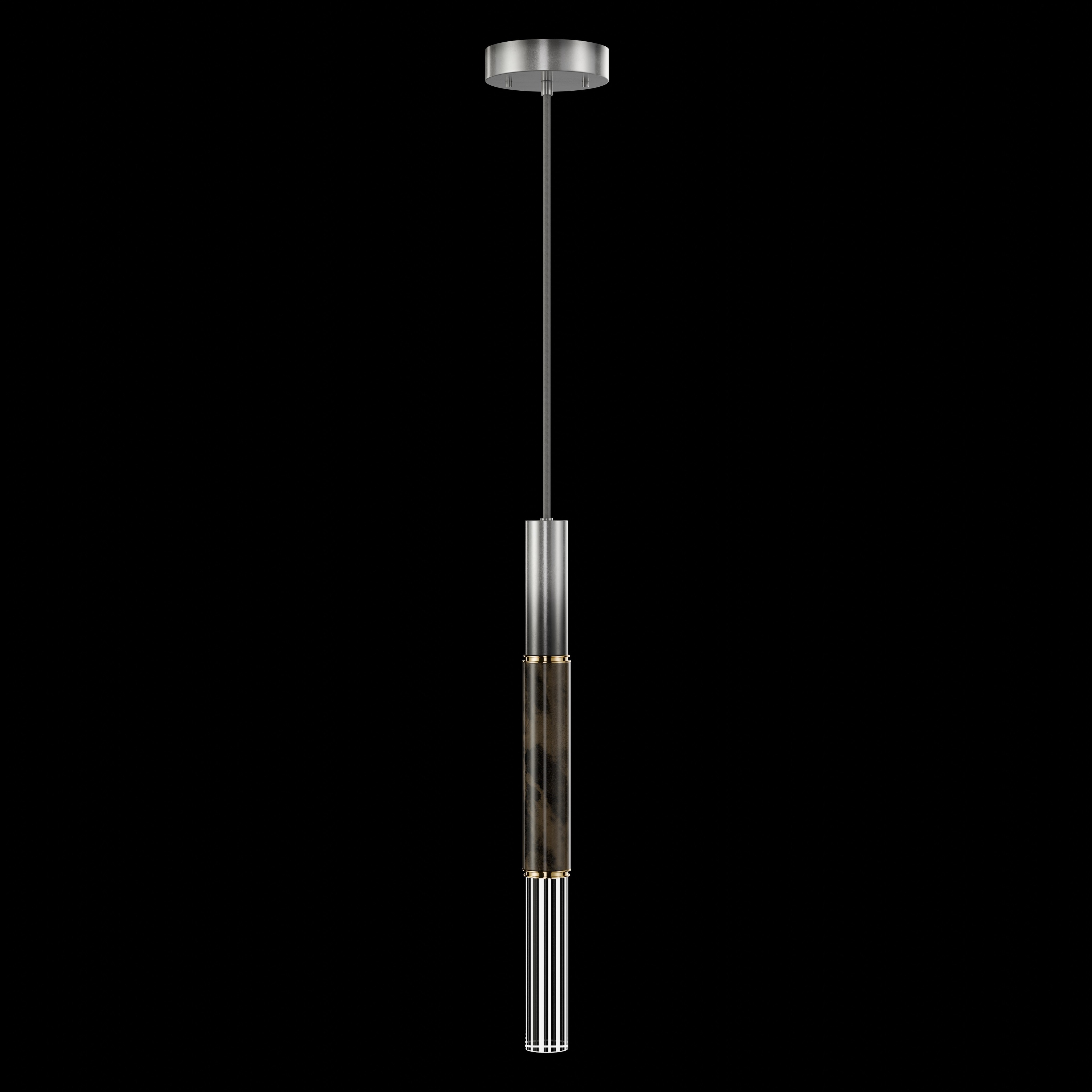 Antonia 1 Light 6.5 inch Silver Pendant Ceiling Light