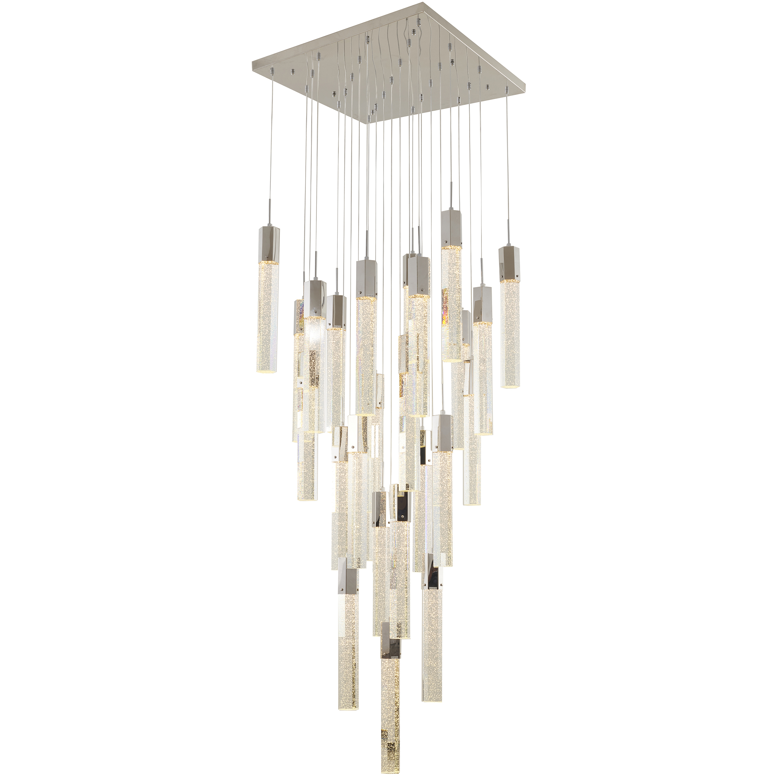 Canada 25 Light 27.5 inch Chrome Chandelier Ceiling Light