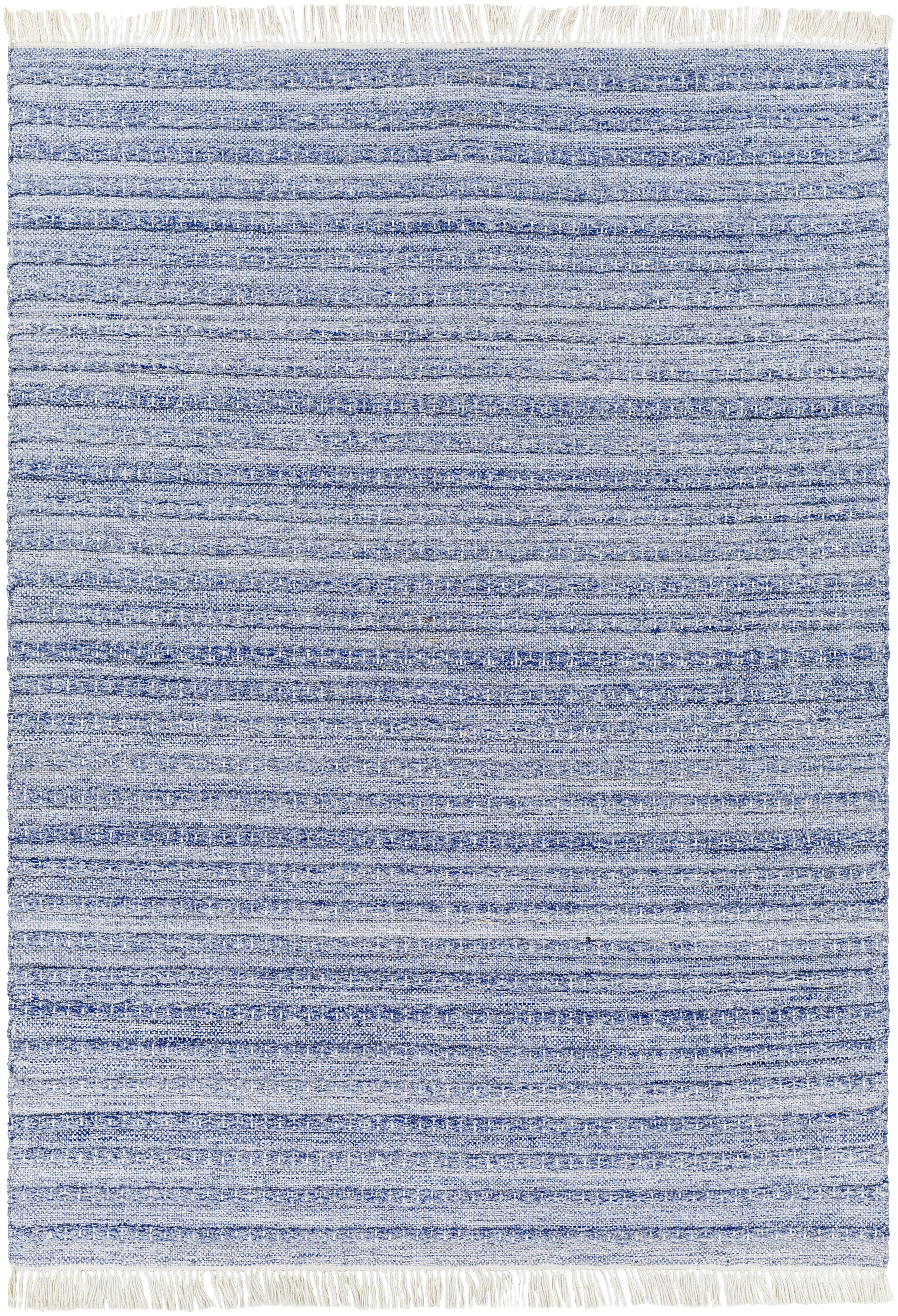 Azalea 90 X 60 inch Blue Rug, Rectangle