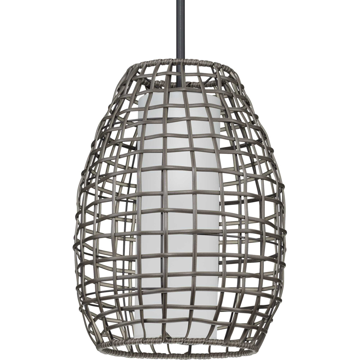Pawley 1 Light 12 inch Matte Black Outdoor Pendant