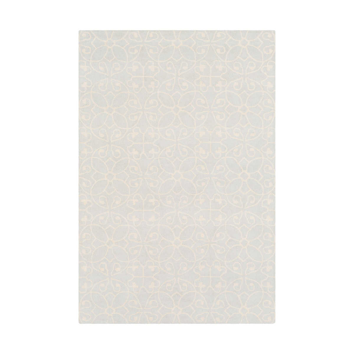 Scott 36 X 24 inch Gray and Neutral Area Rug, Wool