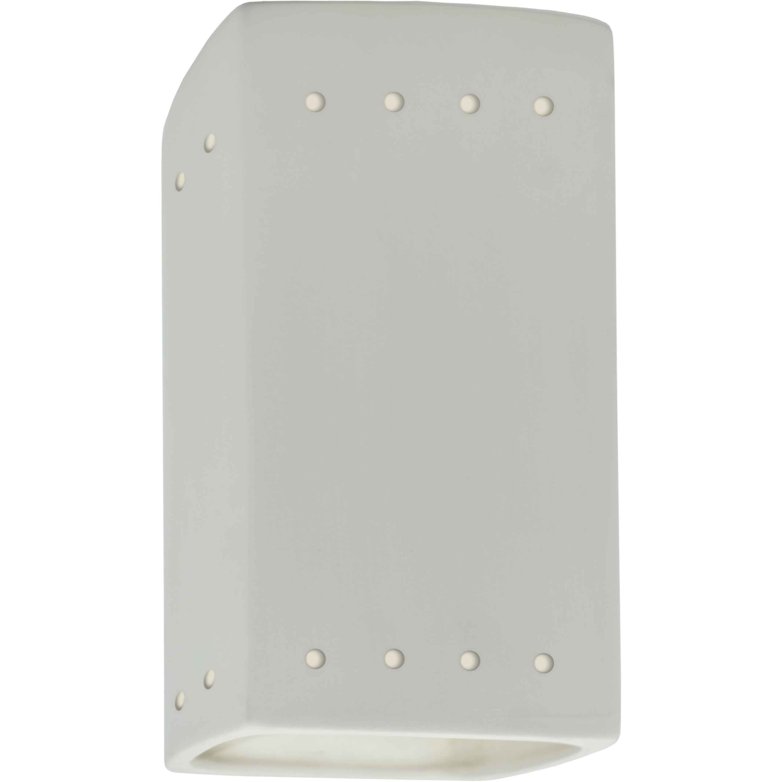 Ambiance Rectangle LED 5.25 inch Bisque Wall Sconce Wall Light, Small