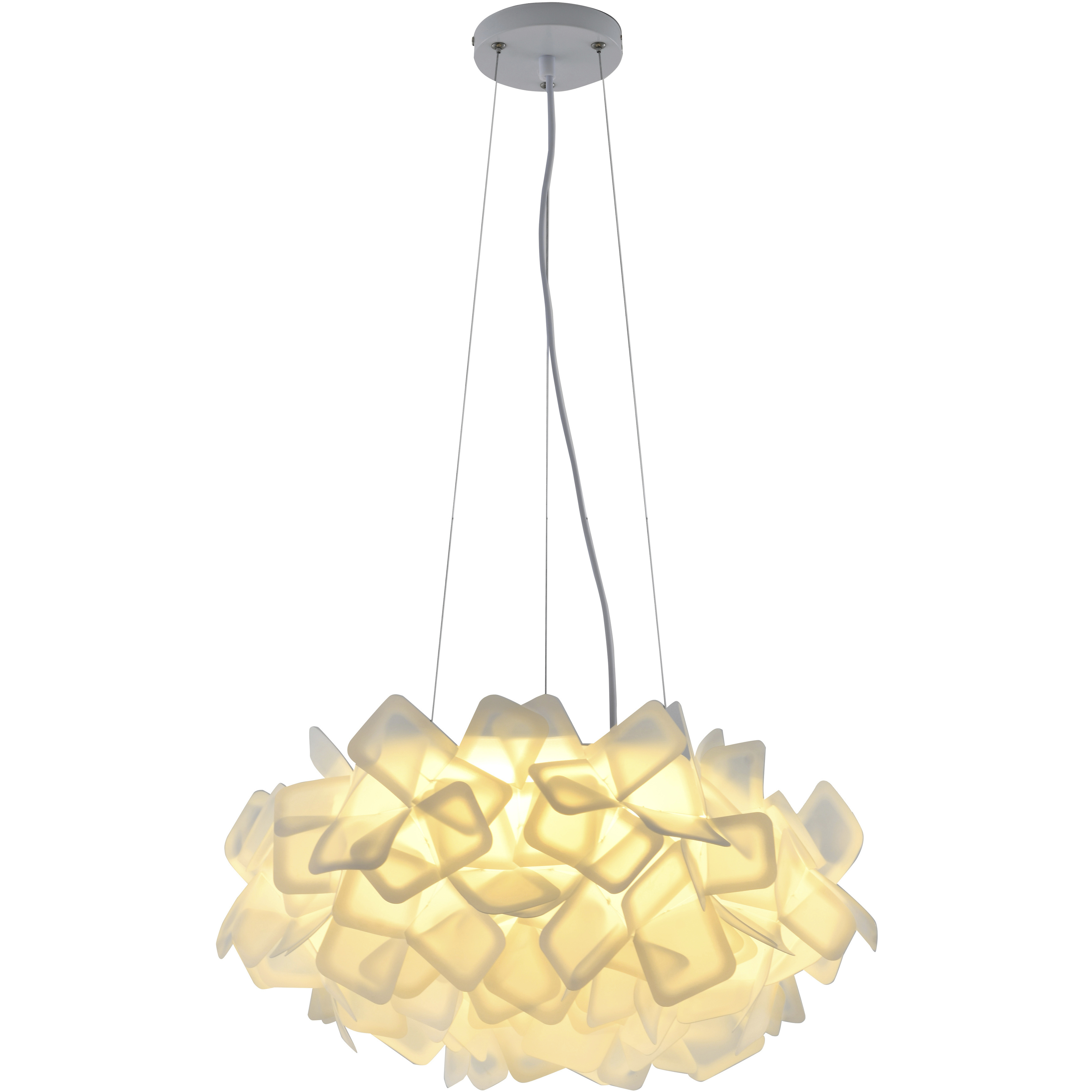 Canada LED 20.86 inch White Chandelier Ceiling Light