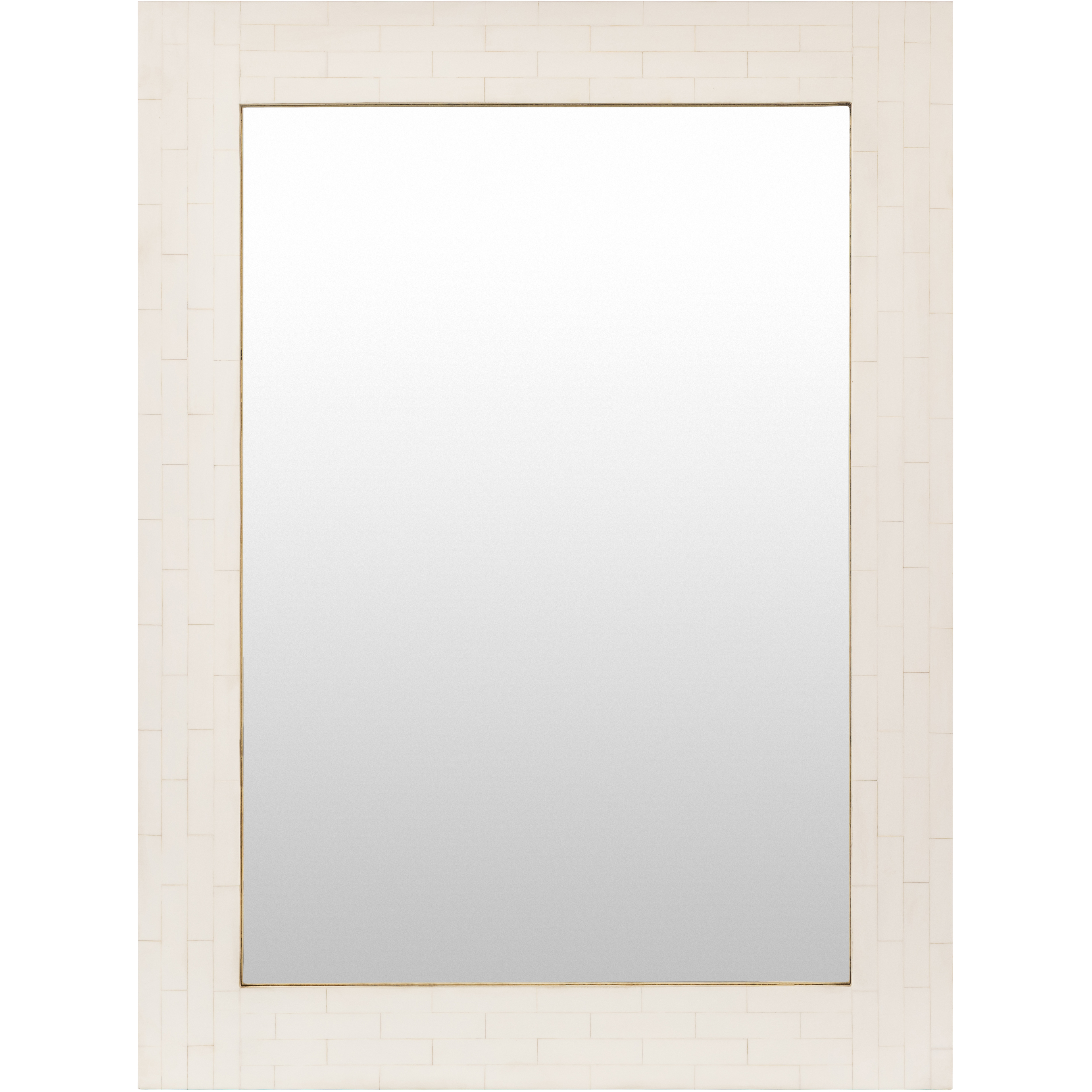 Bastet 32 X 24 inch Light Grey Mirror, Rectangle