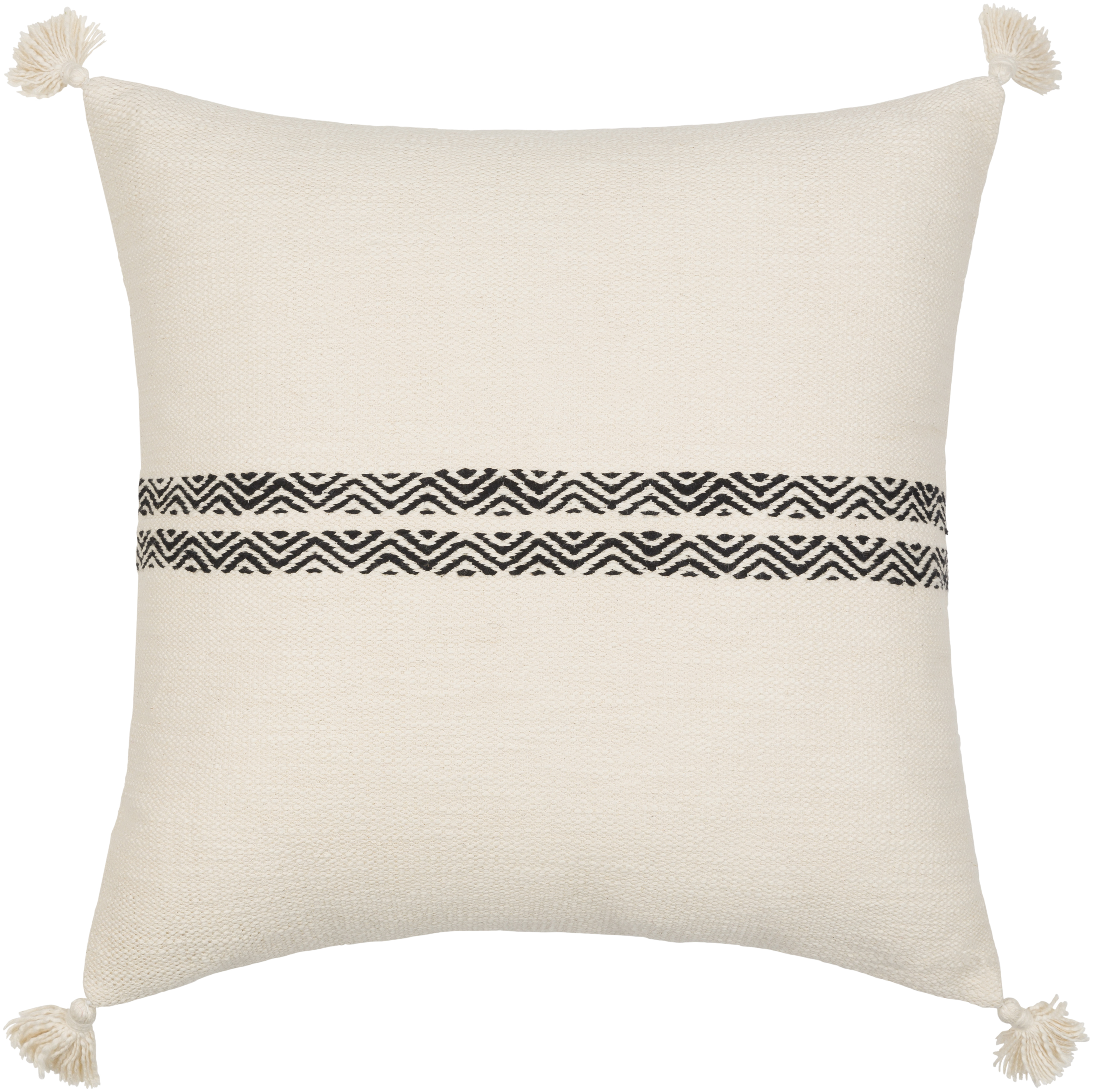 Josie 20 inch Cream Pillow Kit in 20 x 20, Square
