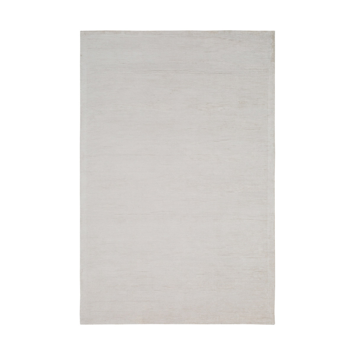 Kuria 120 X 96 inch Ivory Rugs, Tencel and Cotton